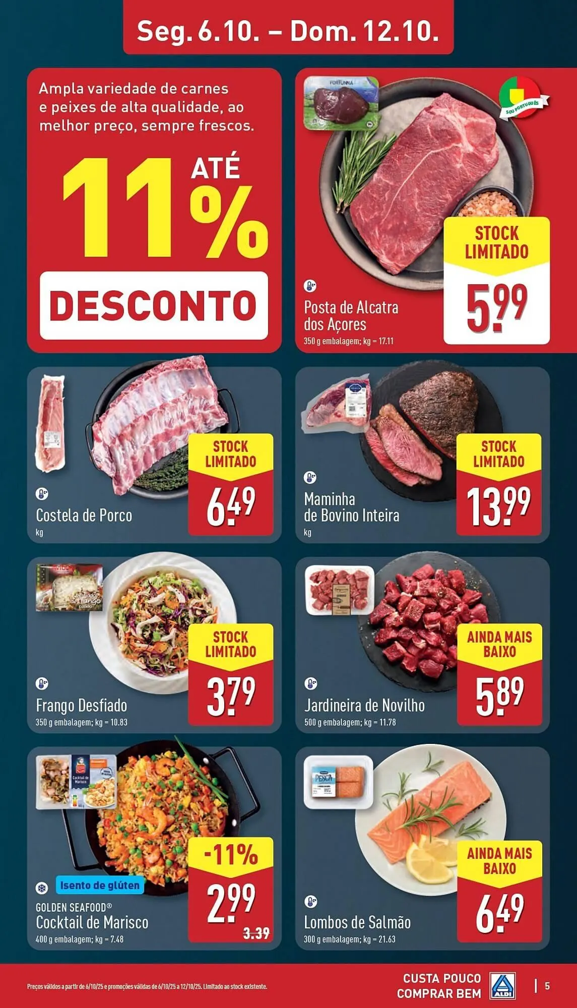 Folheto Folheto ALDI de 6 de outubro até 12 de outubro 2025 - Pagina 5