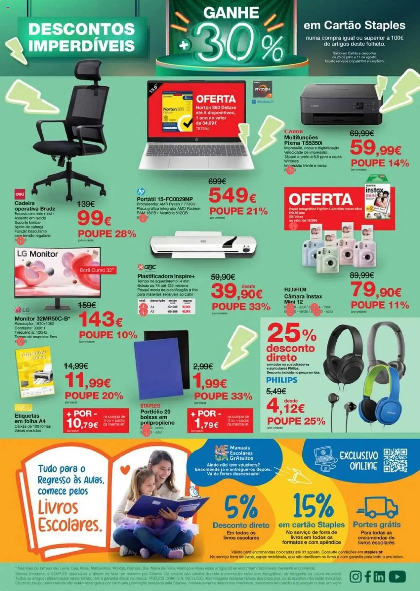 Folheto Folheto Staples de 10 de julho até 25 de julho 2025 - Pagina 4