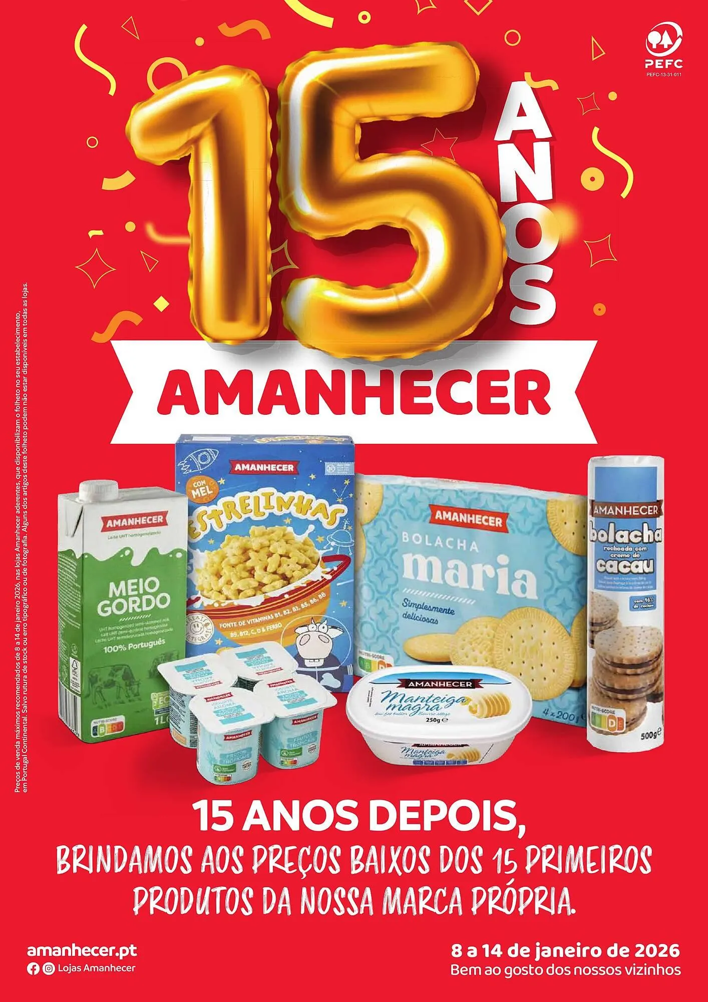 Folheto Folheto Amanhecer de 8 de janeiro até 14 de janeiro 2026 - Pagina 1