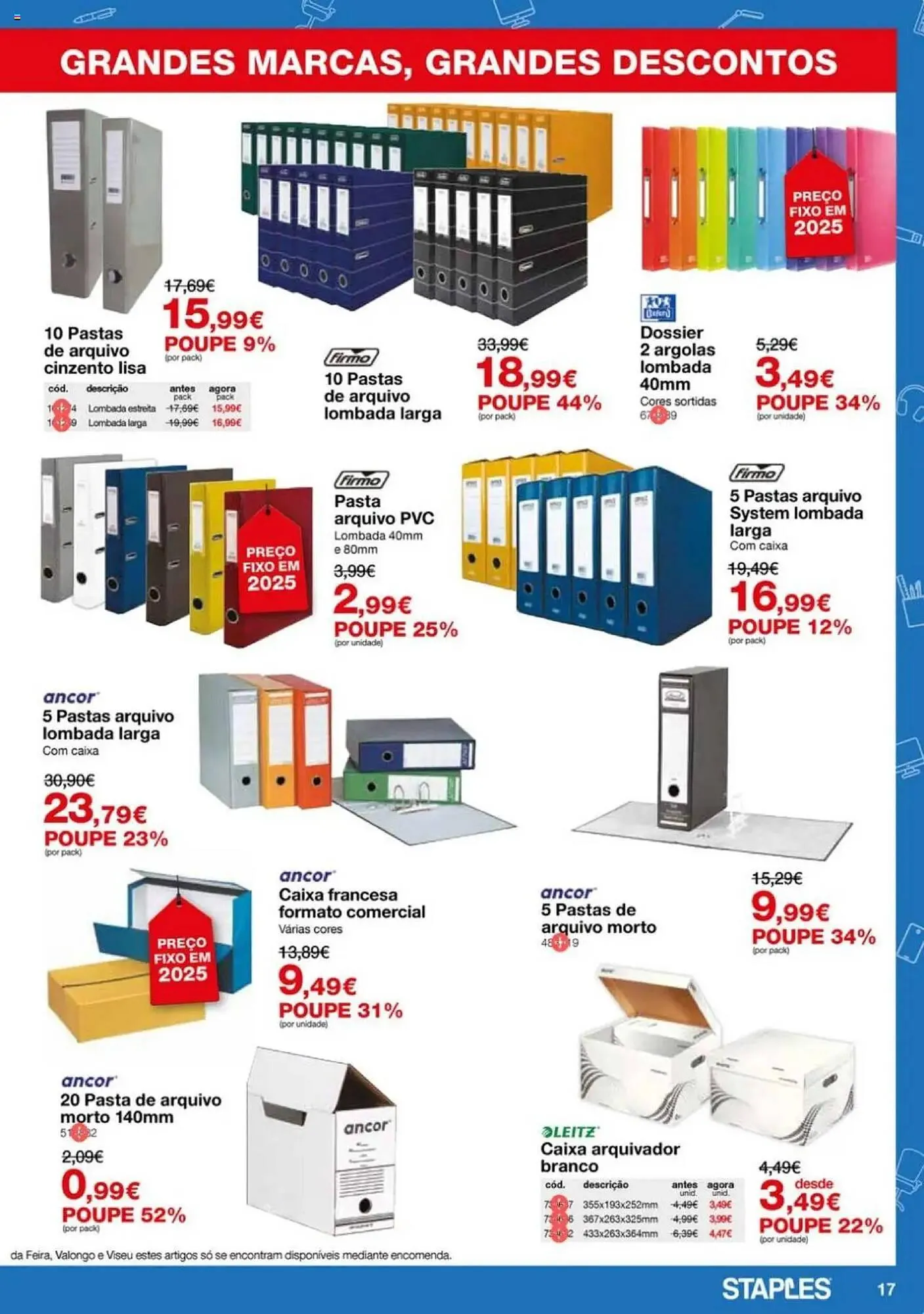 Folheto Folheto Staples de 2 de janeiro até 20 de fevereiro 2025 - Pagina 17