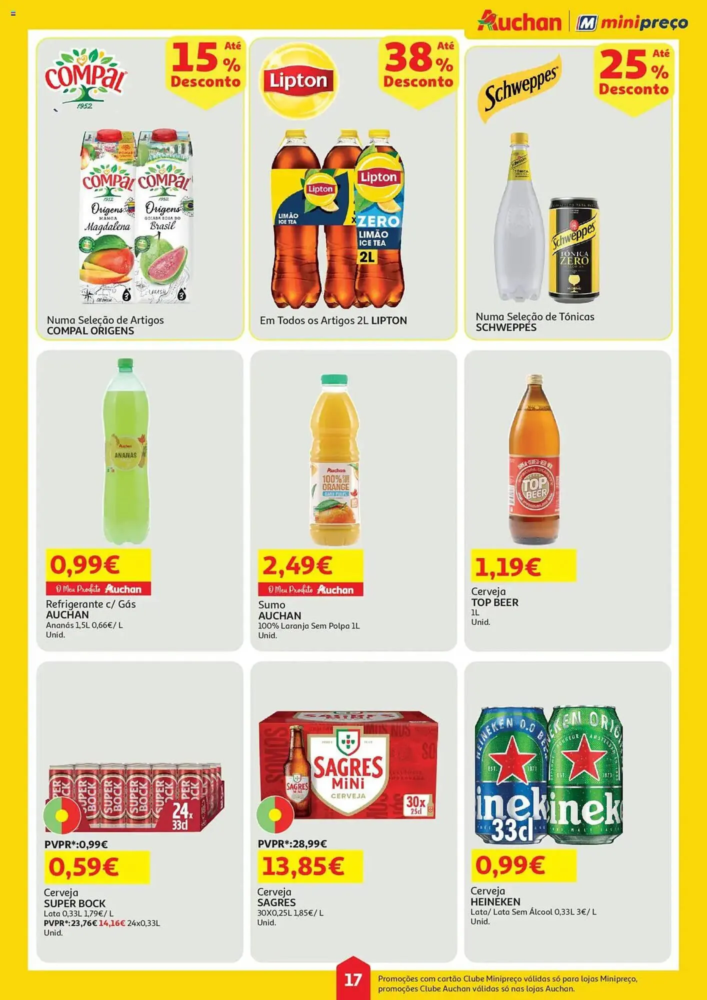 Folheto Folheto Auchan de 10 de julho até 17 de julho 2025 - Pagina 17