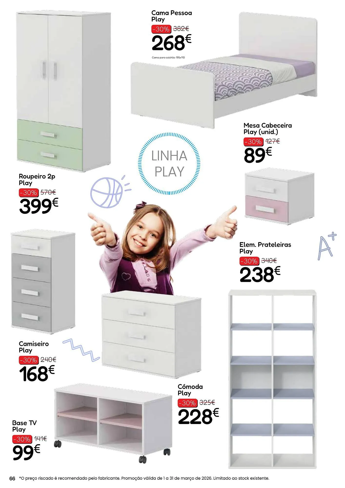 Folheto Folheto Hiper Centro do Móvel de 5 de março até 31 de março 2026 - Pagina 66