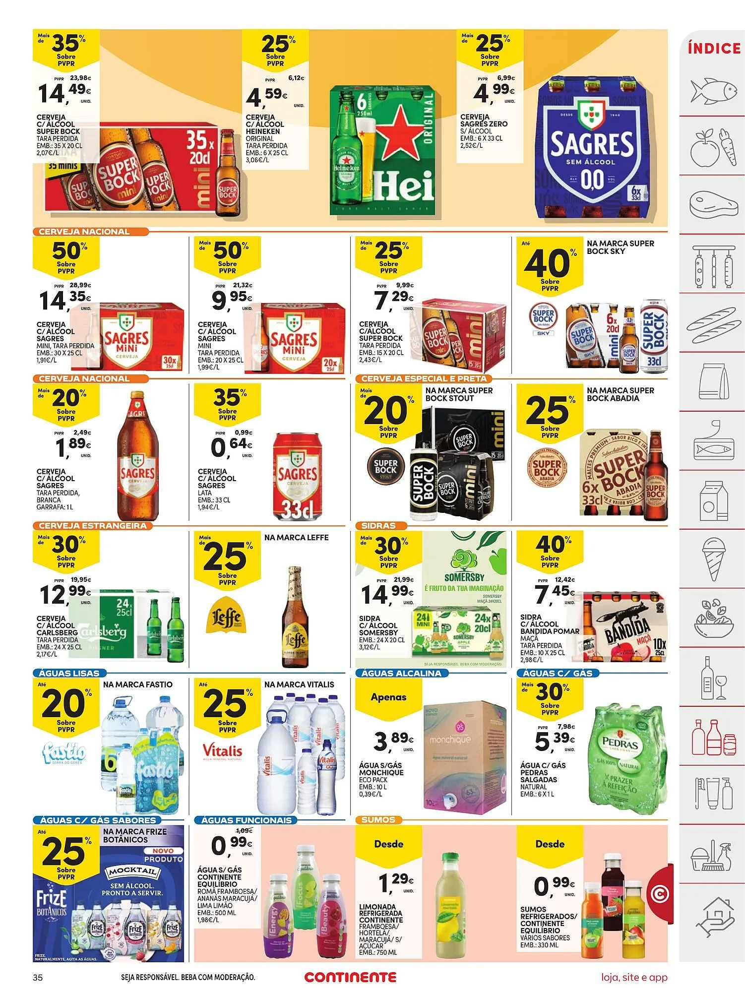 Folheto Folheto Continente de 14 de abril até 20 de abril 2026 - Pagina 35