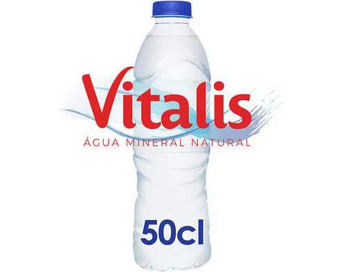 água mineral vitalis 0.50l