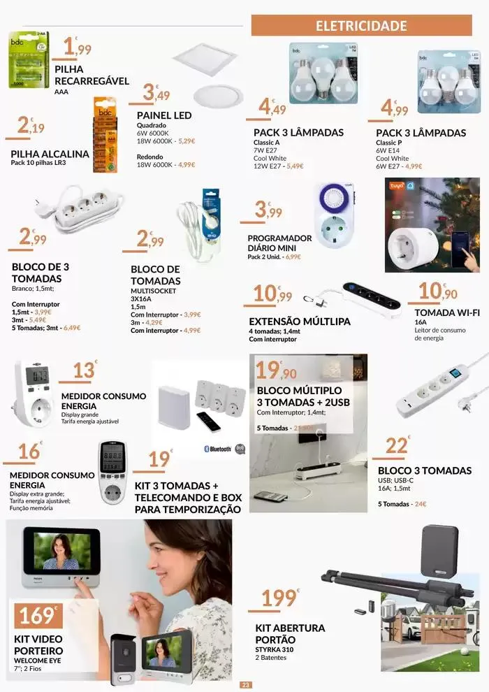 Folheto Folheto Aquecimento Brico Lordelo de 22 de outubro até 20 de janeiro 2025 - Pagina 23