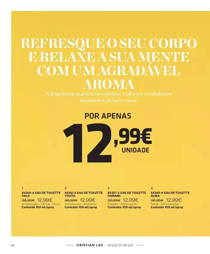 Folheto Folheto Cristian Lay de 30 de setembro até 20 de outubro 2024 - Pagina 84