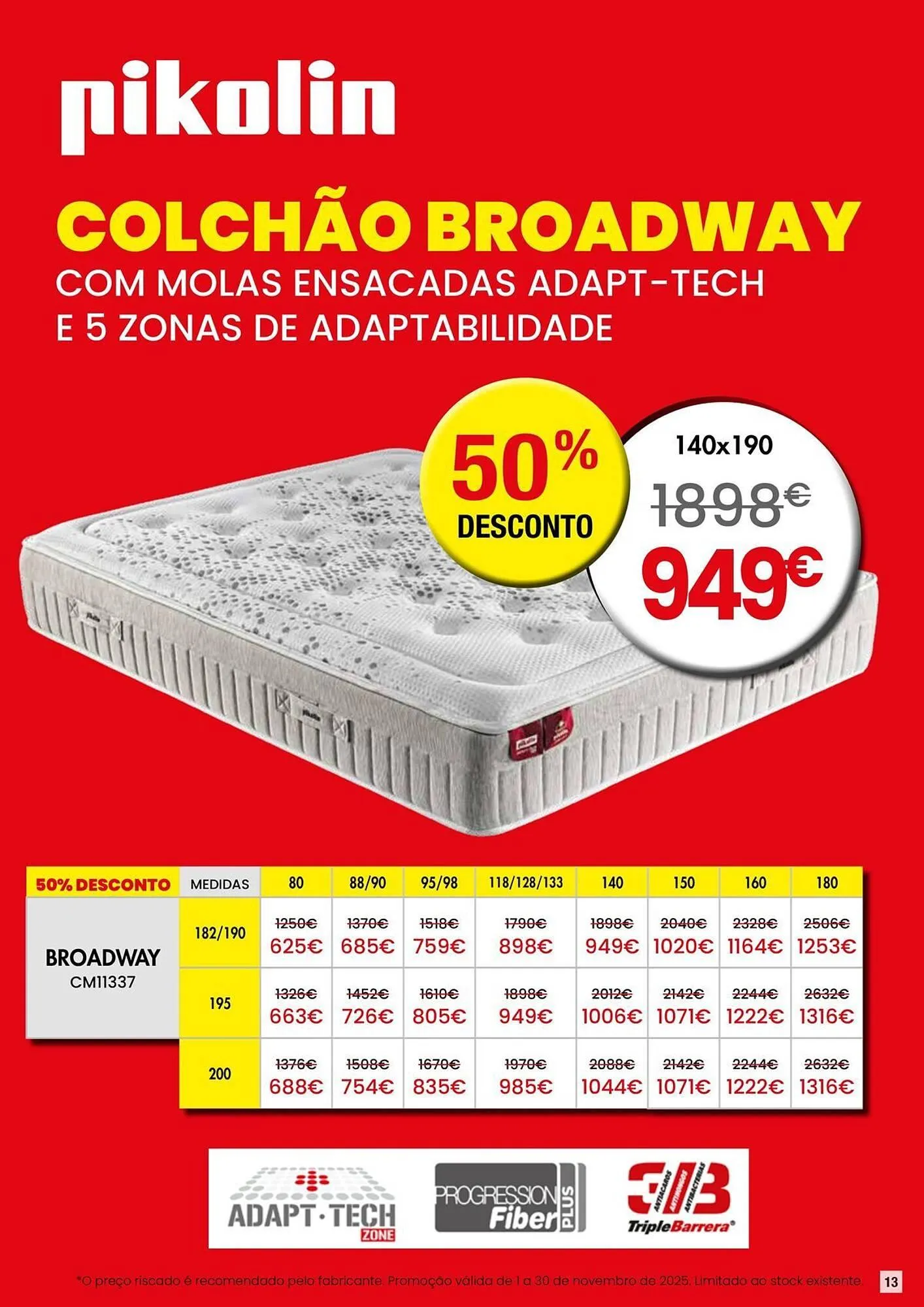 Folheto Folheto Hiper Centro do Móvel de 4 de novembro até 8 de dezembro 2025 - Pagina 13