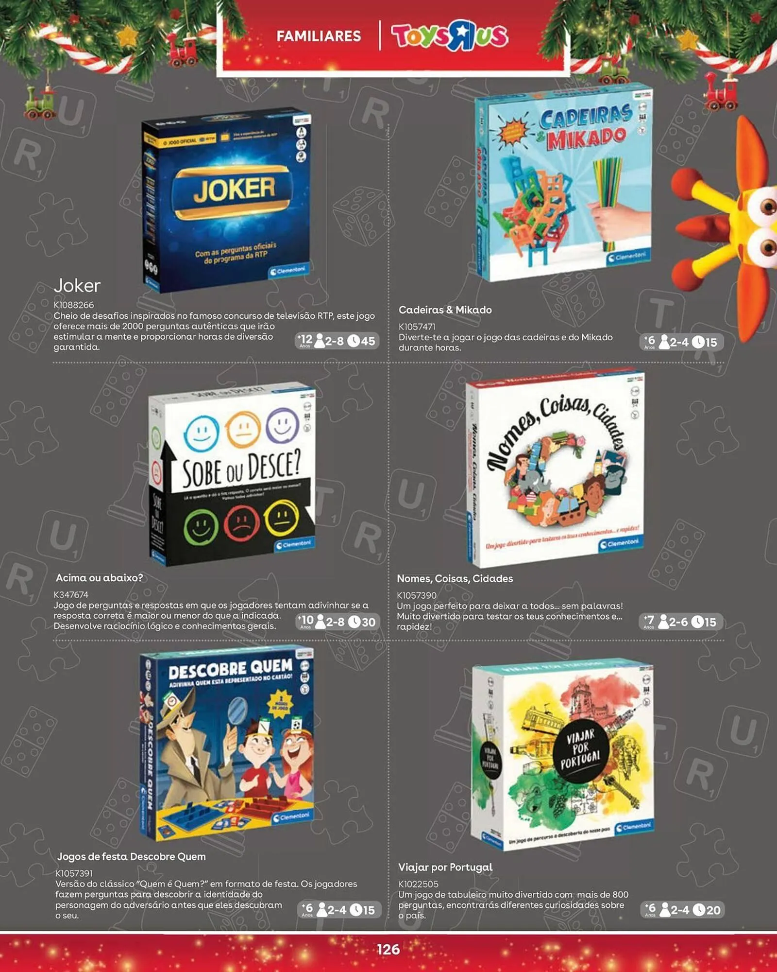 Folheto Catálogo Toys R Us de 5 de novembro até 5 de janeiro 2026 - Pagina 126