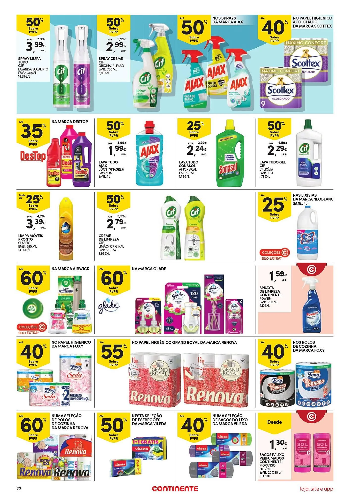 Folheto Folheto Continente Bom dia de 17 de fevereiro até 23 de fevereiro 2026 - Pagina 23