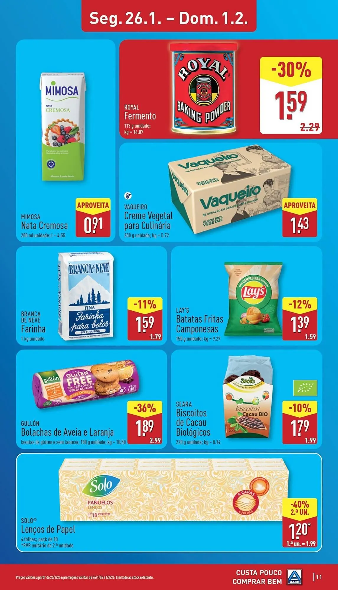 Folheto Folheto ALDI de 26 de janeiro até 1 de fevereiro 2026 - Pagina 11