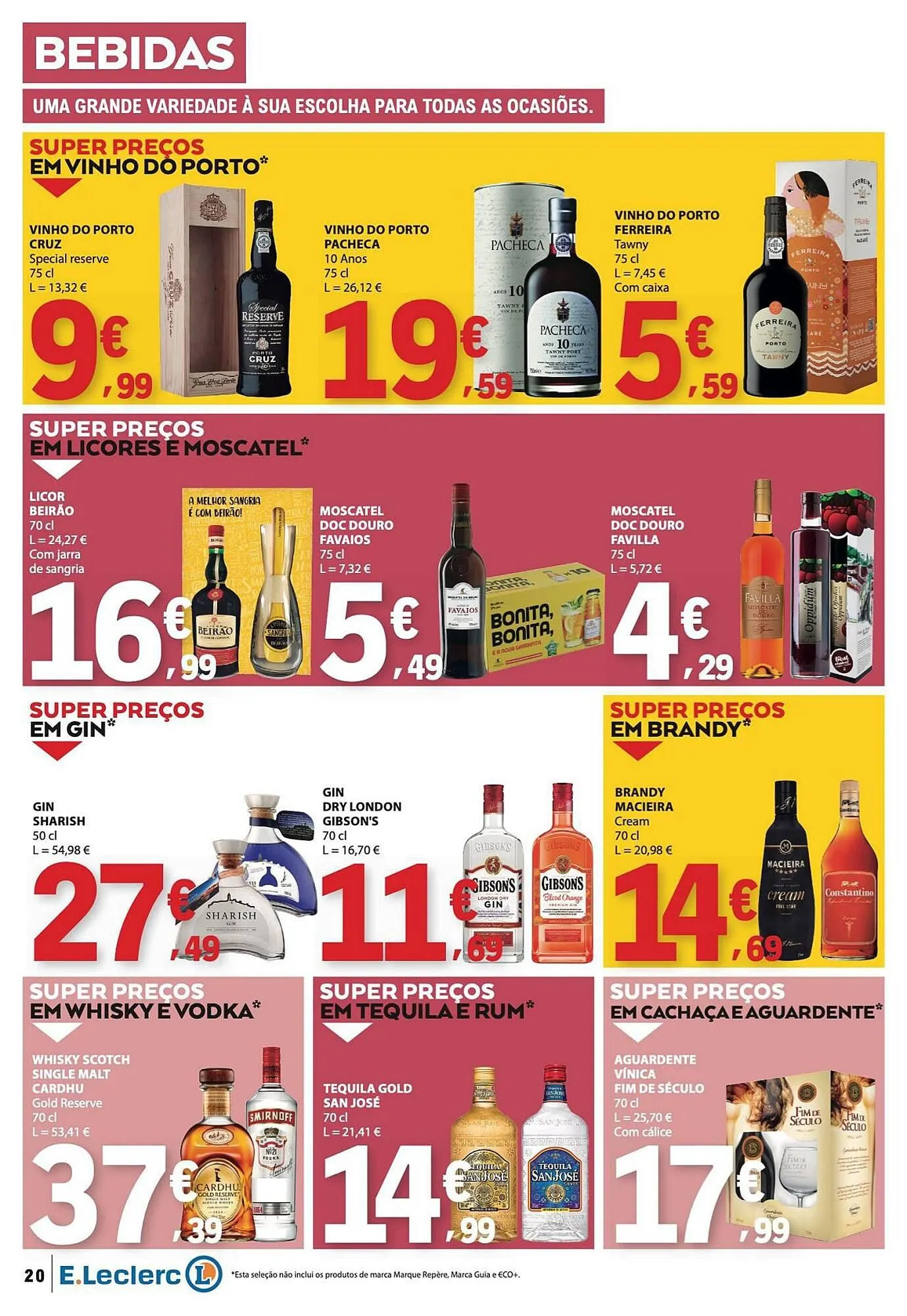 Folheto Folheto E.Leclerc de 16 de abril até 22 de abril 2026 - Pagina 20