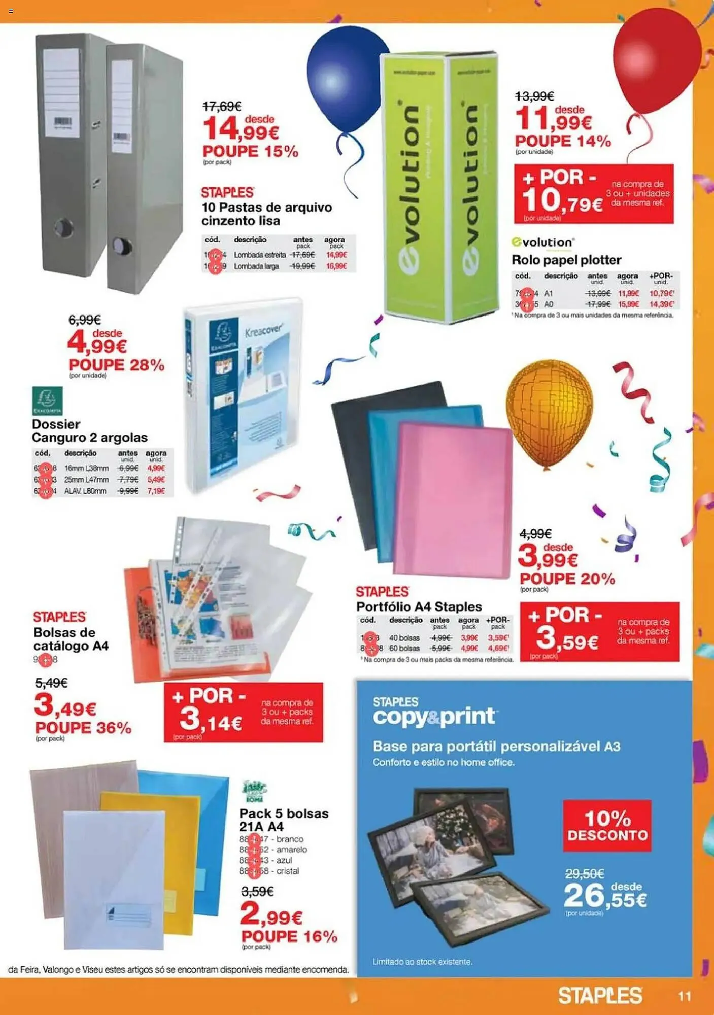 Folheto Folheto Staples de 6 de novembro até 20 de novembro 2025 - Pagina 11