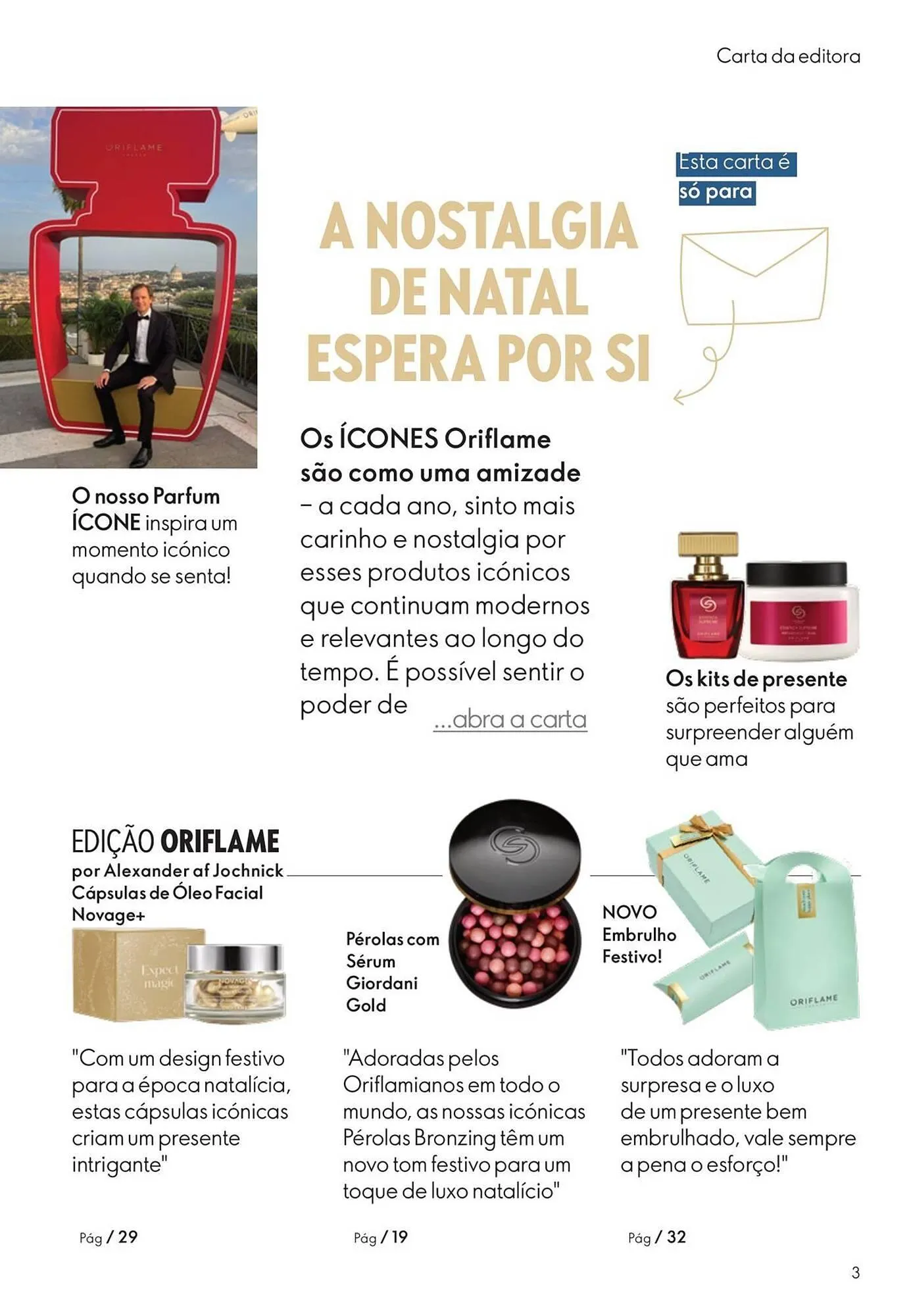 Folheto Catálogo Oriflame de 12 de novembro até 2 de dezembro 2025 - Pagina 3