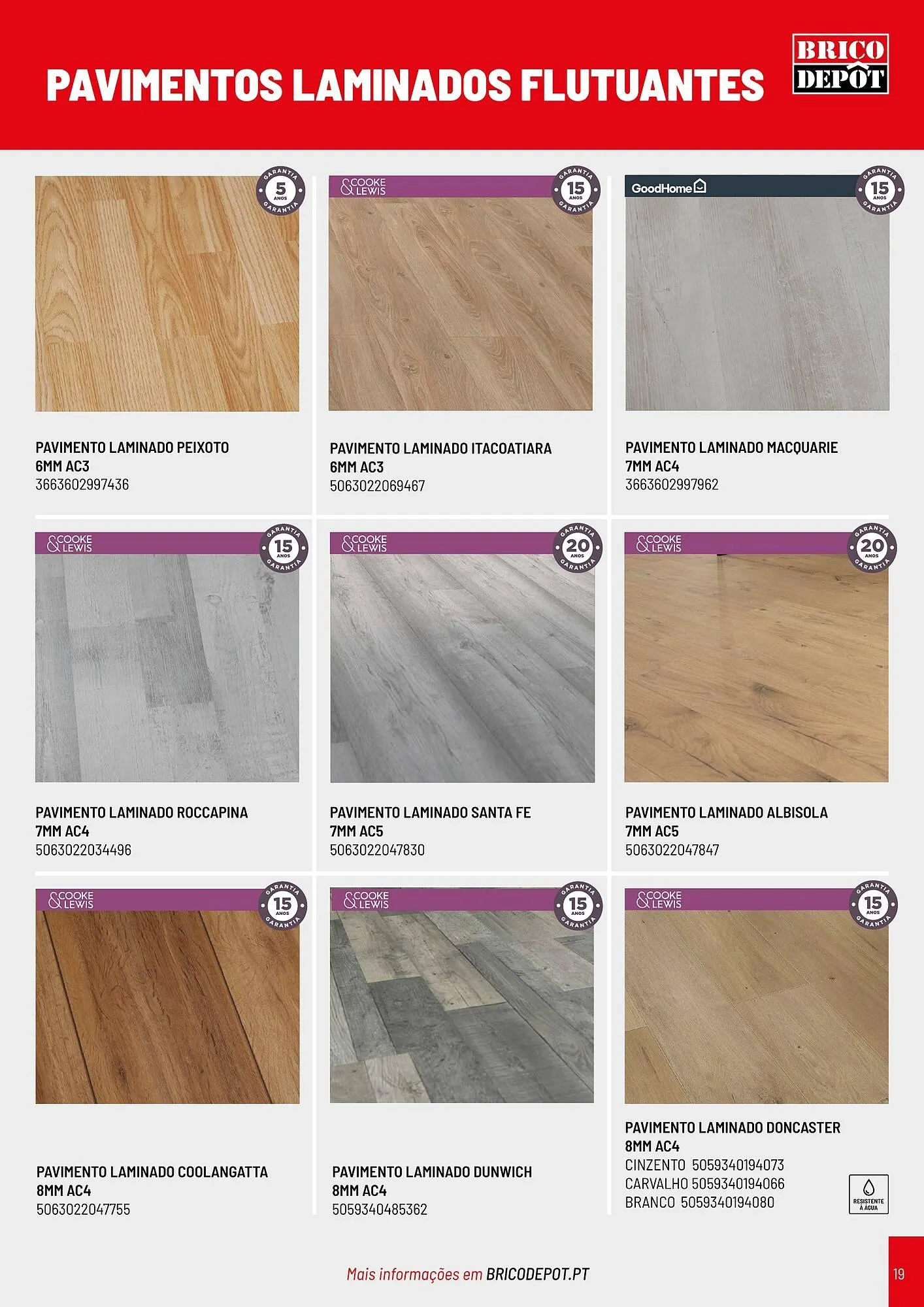 Folheto Folheto Brico Depôt de 3 de janeiro até 31 de dezembro 2025 - Pagina 19