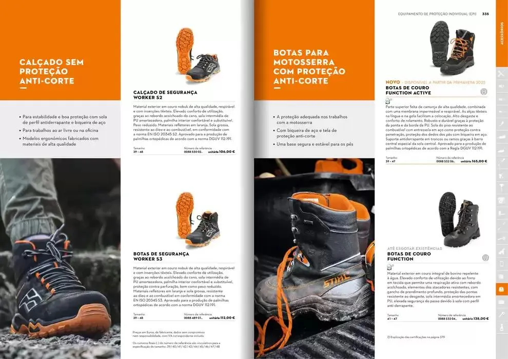 Folheto Catálogo STIHL 2025 de 29 de janeiro até 31 de dezembro 2025 - Pagina 168