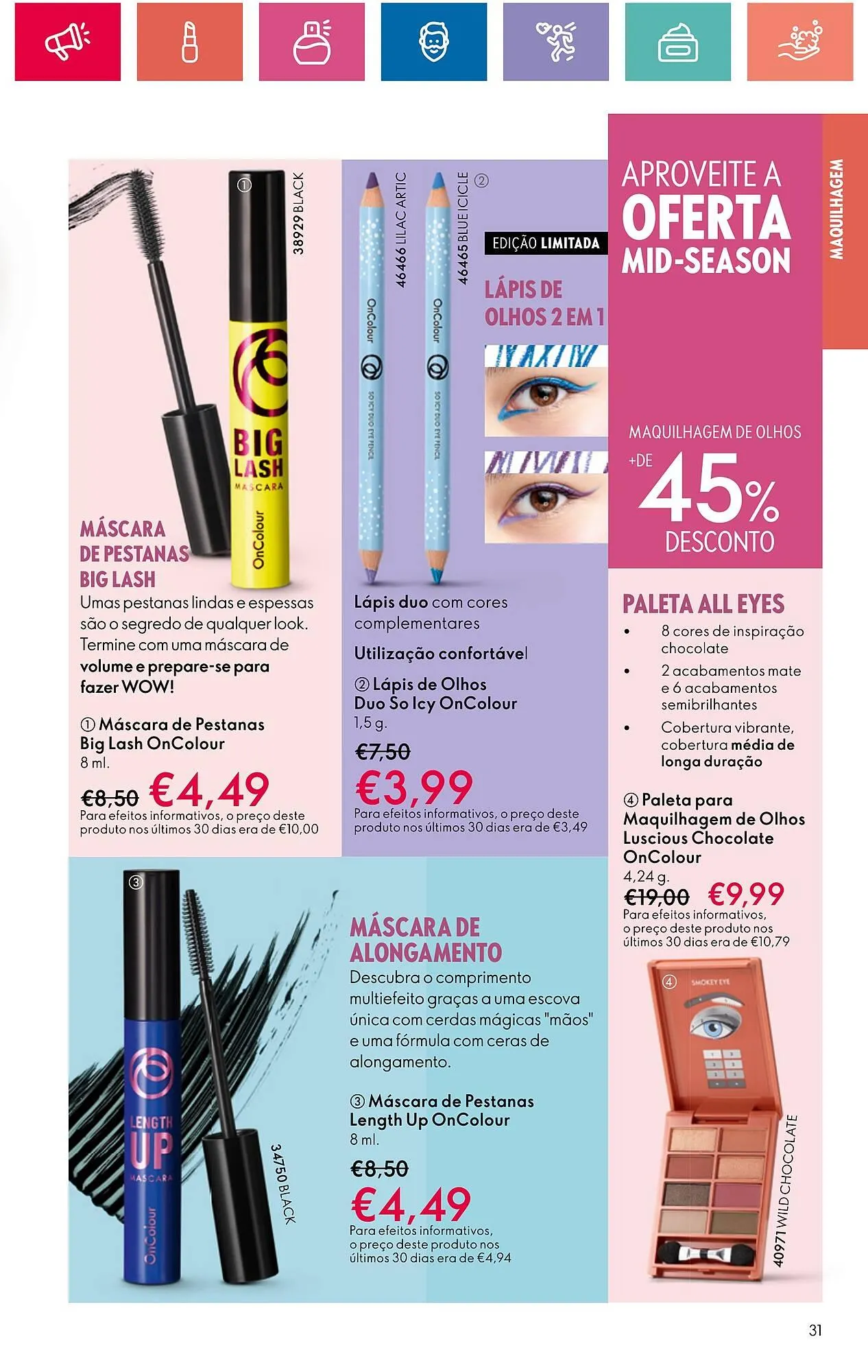 Folheto Folheto Oriflame de 18 de abril até 18 de maio 2024 - Pagina 31