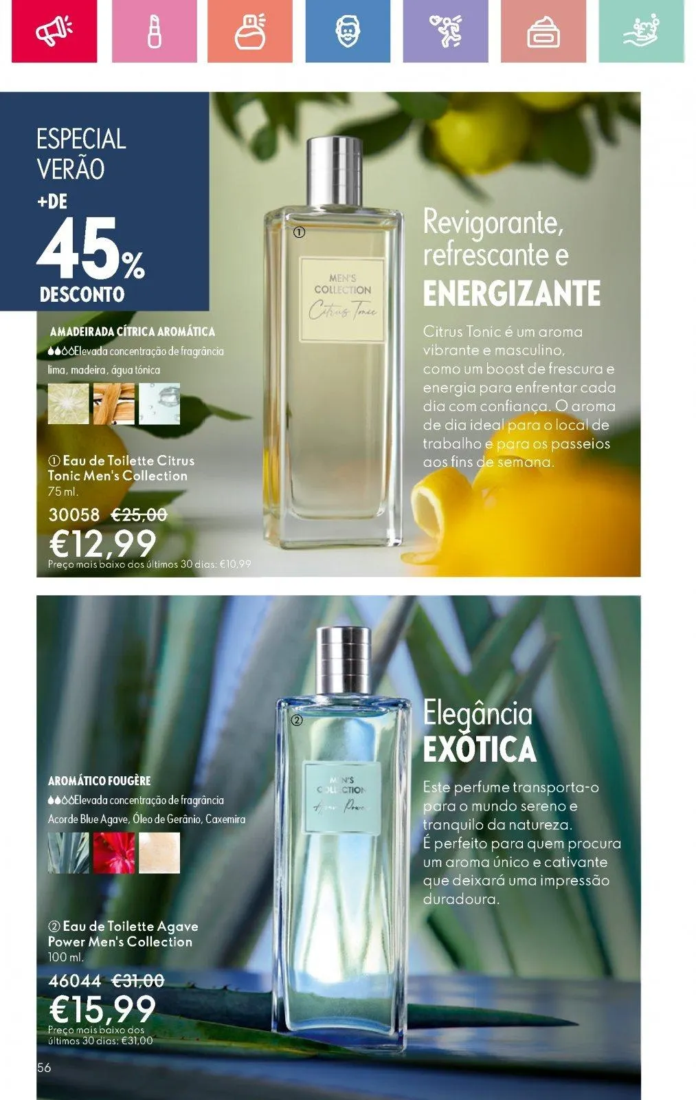 Folheto Folheto de Oriflame até 05.07.2025 de 18 de junho até 5 de julho 2025 - Pagina 56
