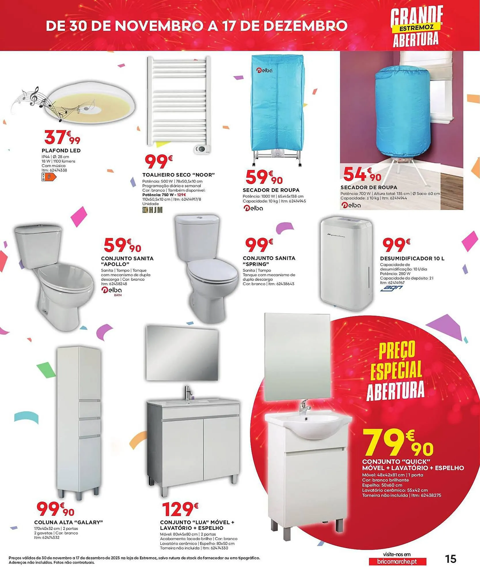 Folheto Folheto Bricomarché de 30 de novembro até 17 de dezembro 2023 - Pagina 15