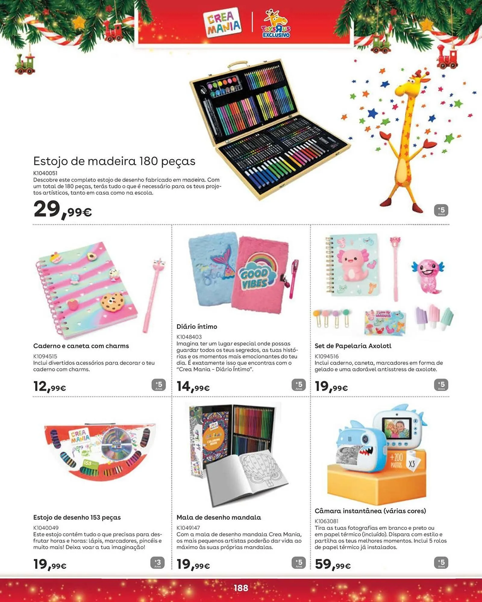 Folheto Catálogo Toys R Us de 5 de novembro até 5 de janeiro 2026 - Pagina 188