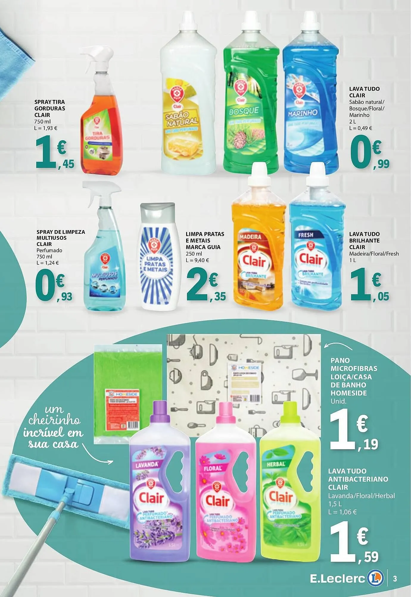 Folheto Folheto E.Leclerc de 1 de março até 31 de março 2025 - Pagina 3