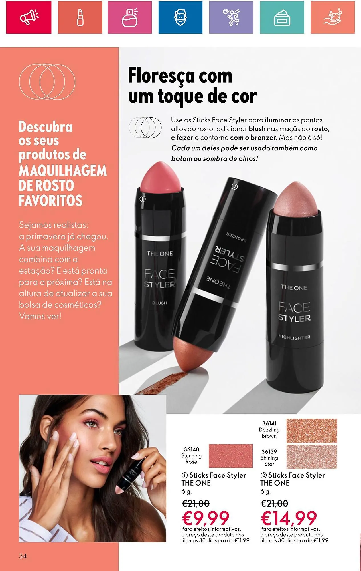 Folheto Folheto Oriflame de 18 de abril até 18 de maio 2024 - Pagina 34