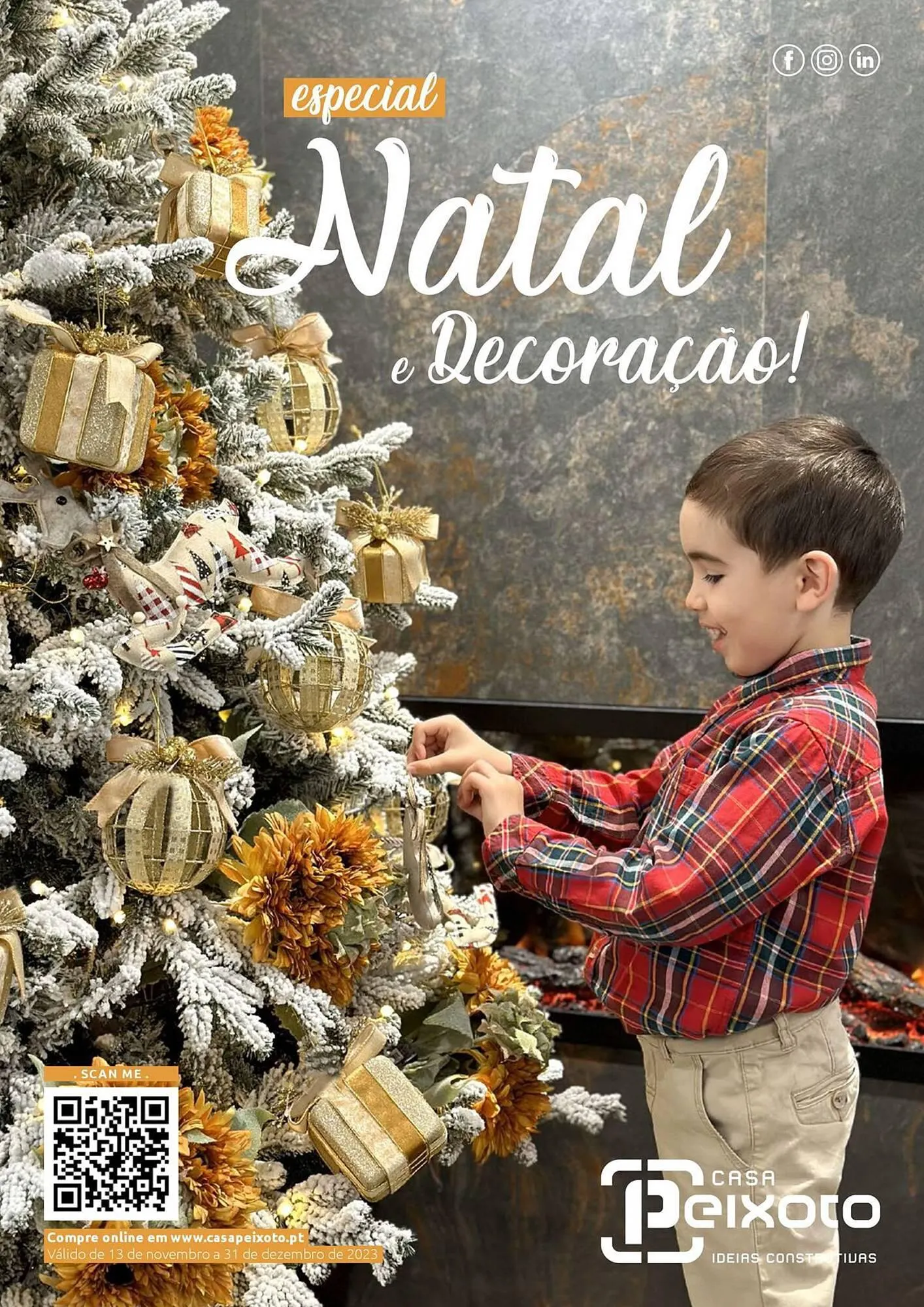 Folheto Folheto Casa Peixoto de 15 de novembro até 31 de dezembro 2023 - Pagina 1
