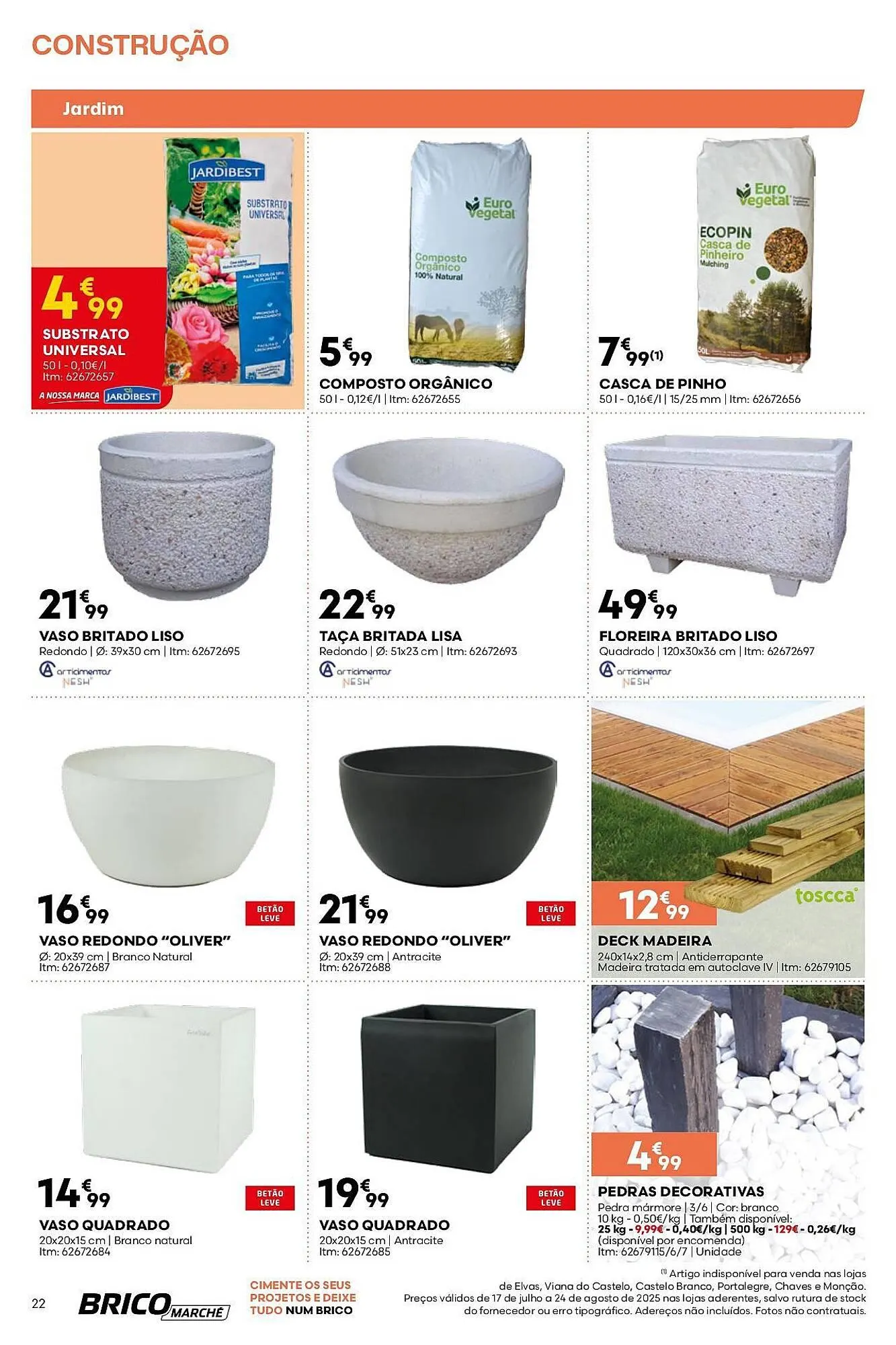 Folheto Folheto Bricomarché de 16 de julho até 24 de agosto 2025 - Pagina 22