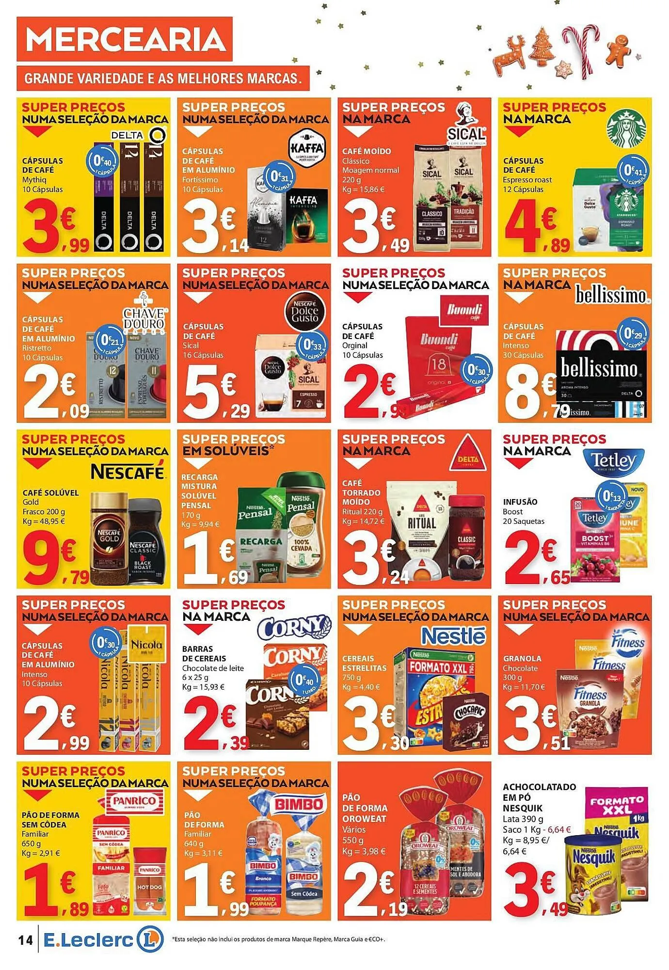 Folheto Folheto E.Leclerc de 13 de novembro até 19 de novembro 2025 - Pagina 14