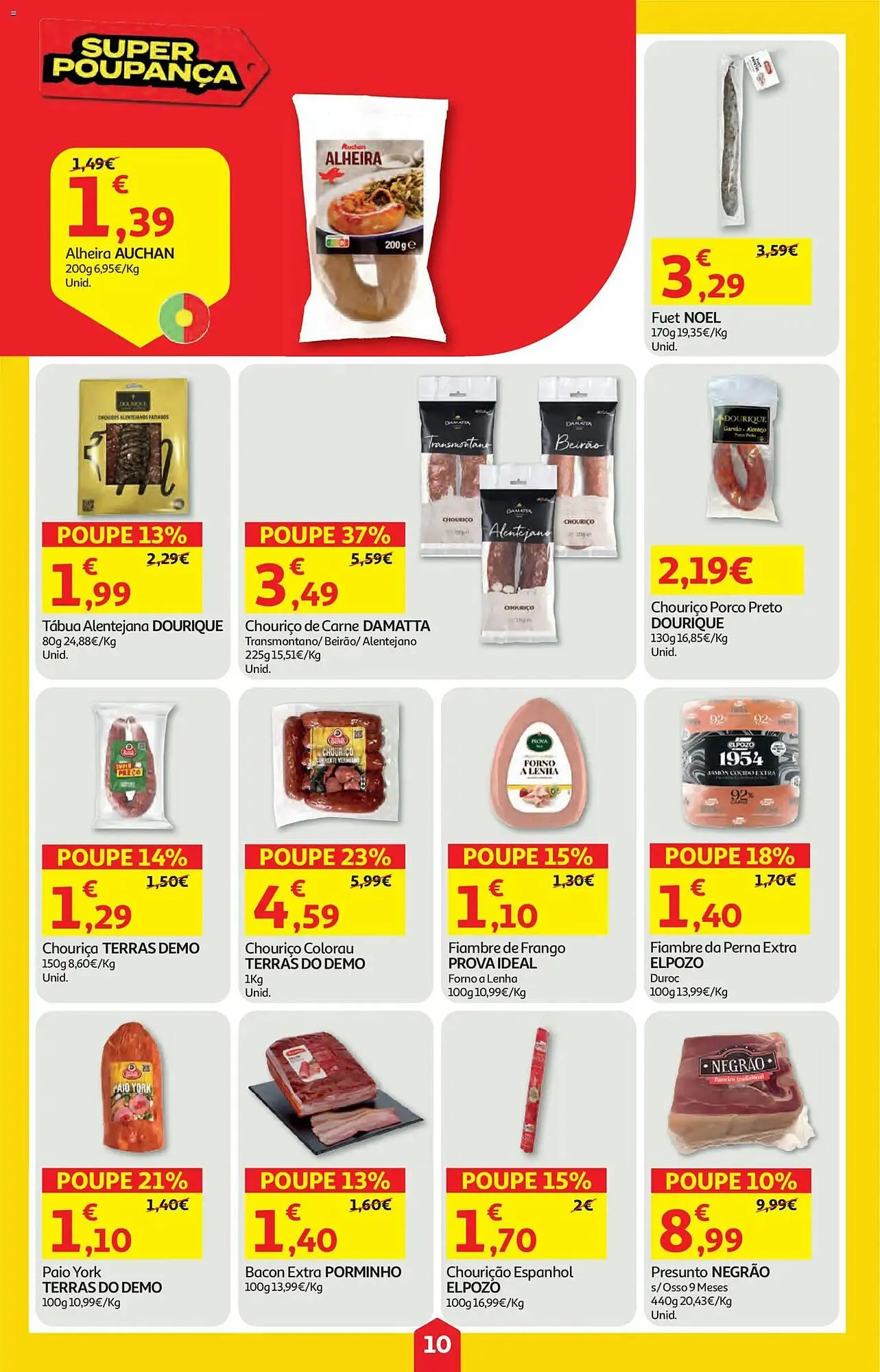 Folheto Folheto Auchan de 12 de março até 19 de março 2026 - Pagina 10