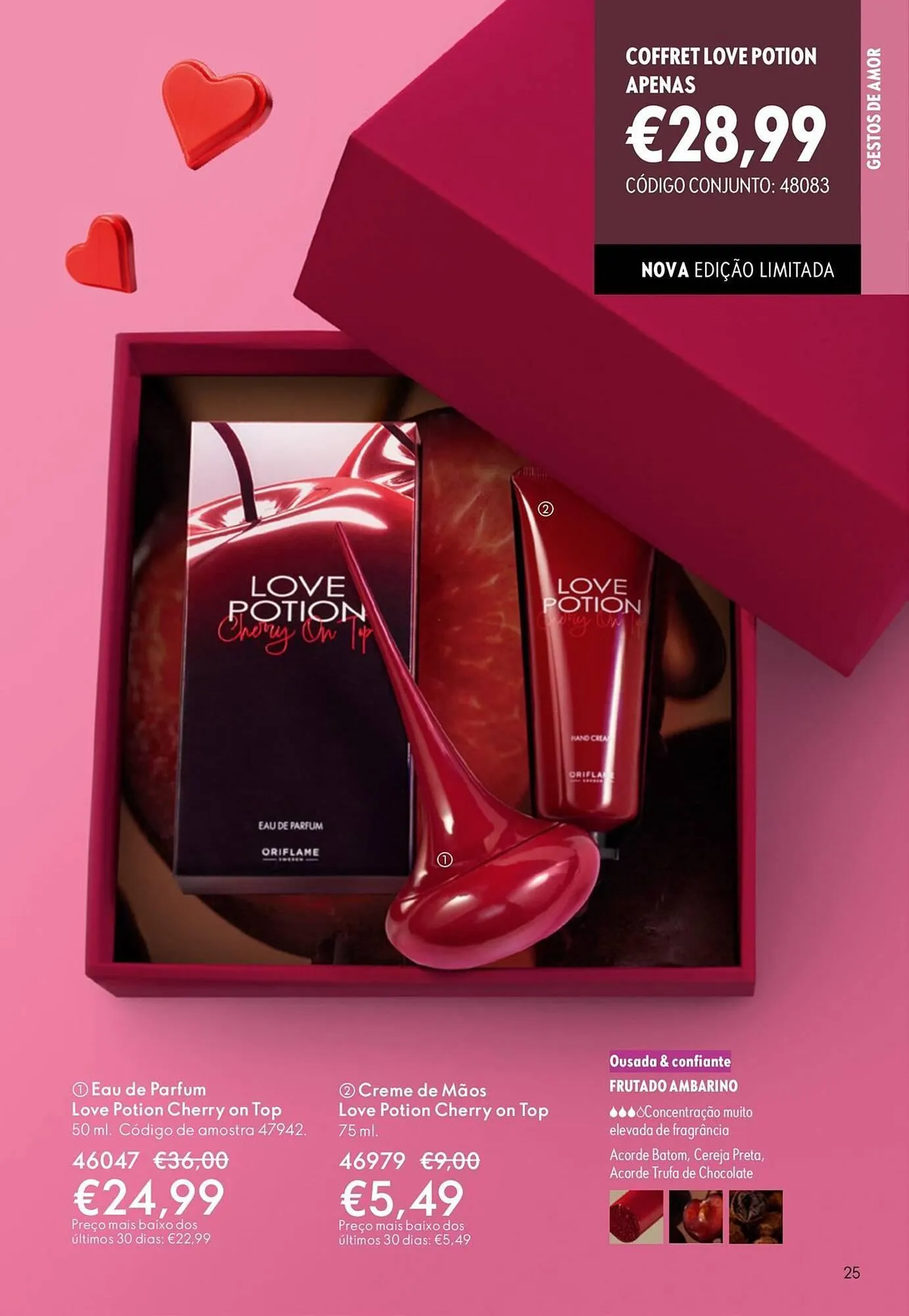 Folheto Catálogo Oriflame de 21 de janeiro até 10 de fevereiro 2026 - Pagina 25
