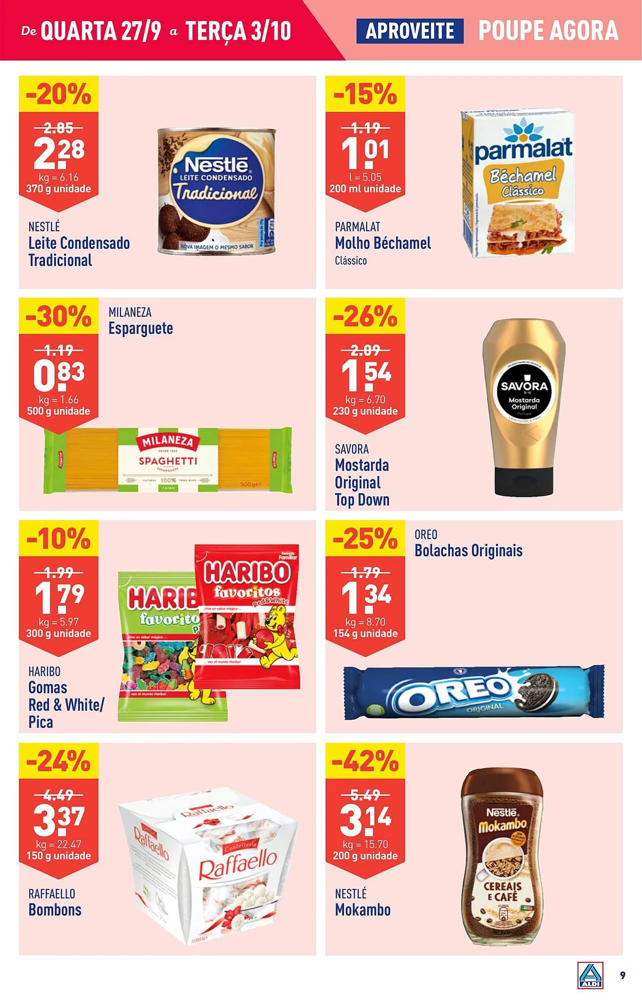 Folheto Folheto ALDI de 27 de setembro até 3 de outubro 2023 - Pagina 9