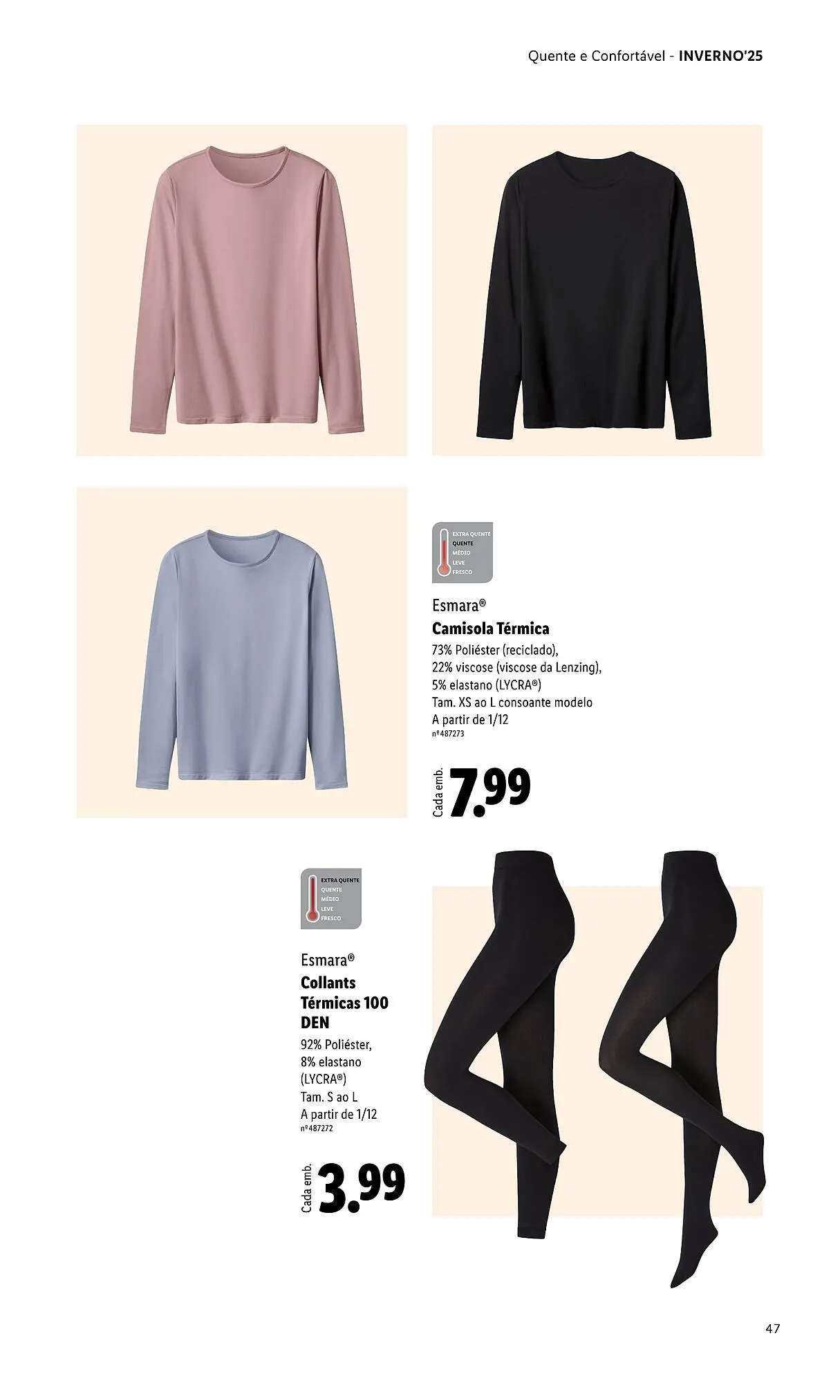 Folheto Folheto Lidl de 1 de dezembro até 4 de julho 2026 - Pagina 47