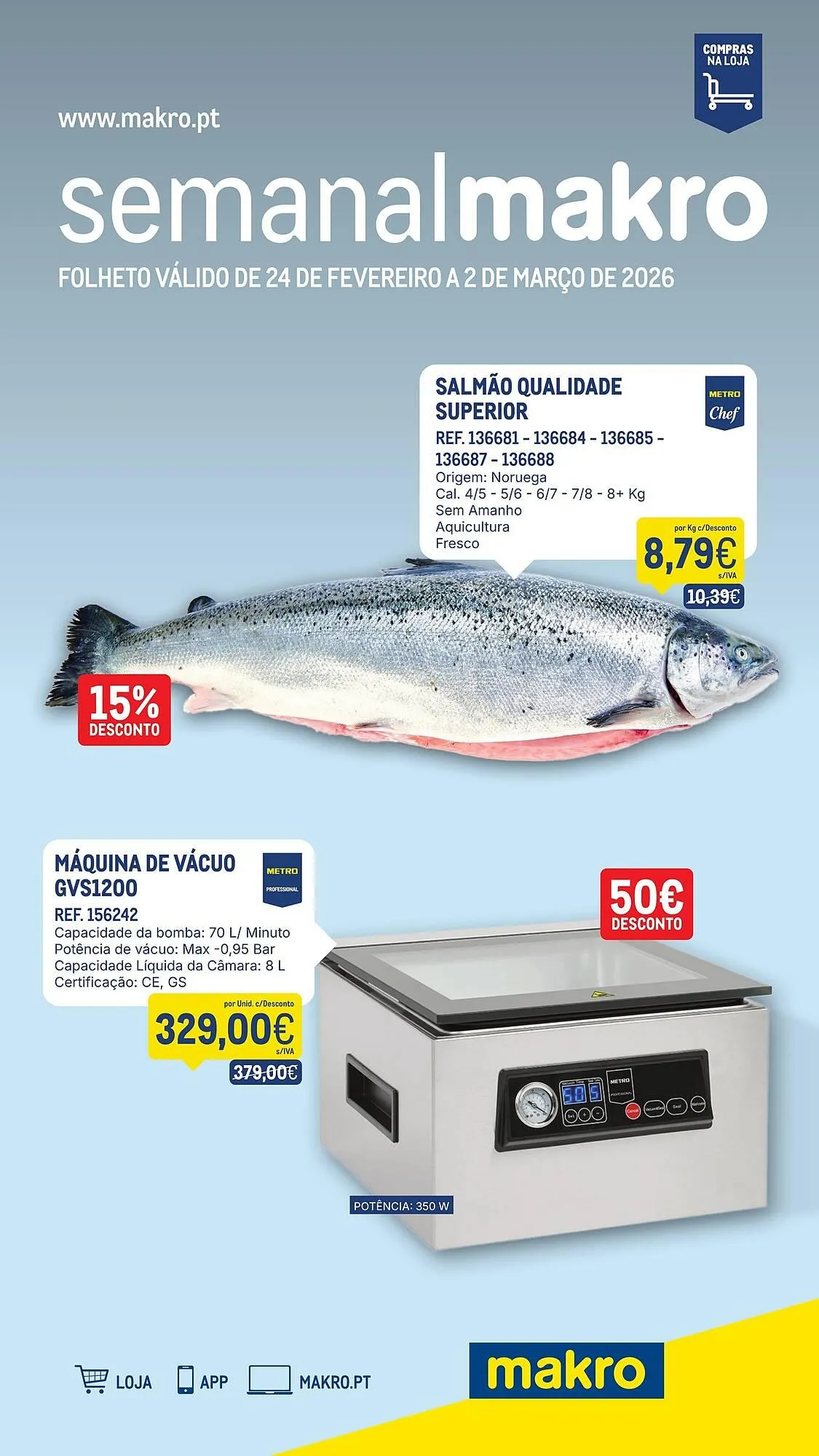 Folheto Catálogo Makro de 24 de fevereiro até 2 de março 2026 - Pagina 1