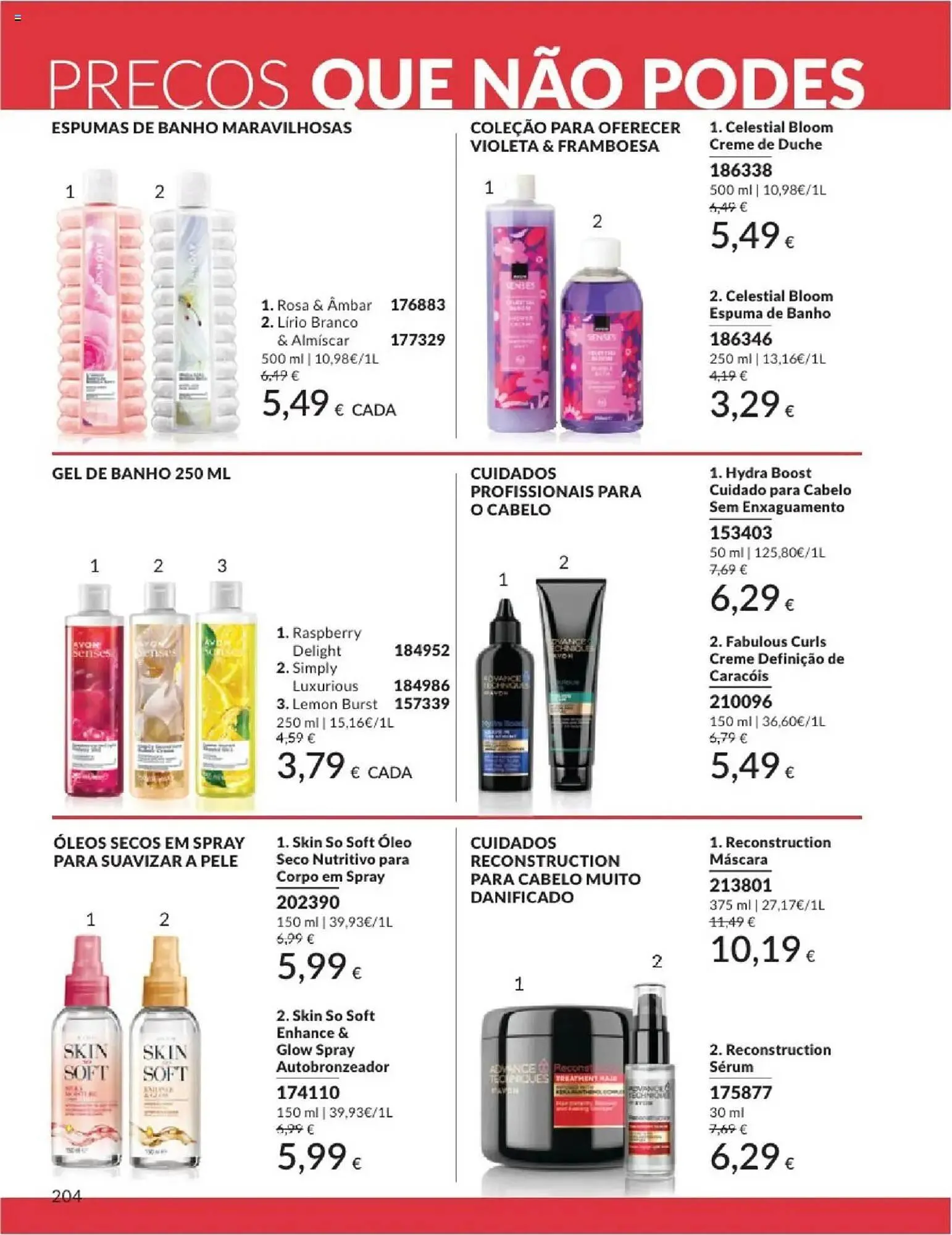 Folheto Folheto Avon de 1 de junho até 1 de julho 2025 - Pagina 204