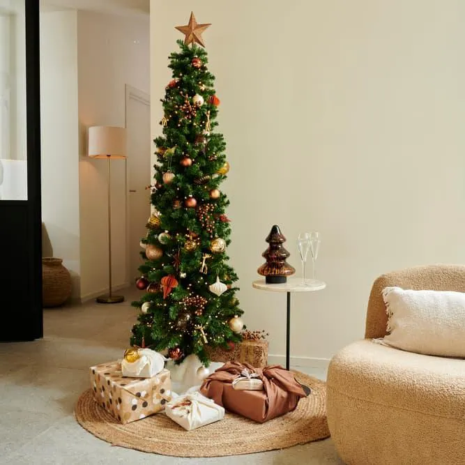 SPIKE Albero di Natale verde H 180 cm - Ø 55 cm