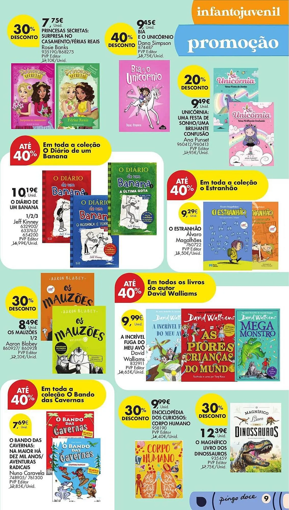 Folheto Folheto Pingo Doce de 1 de julho até 21 de julho 2025 - Pagina 9