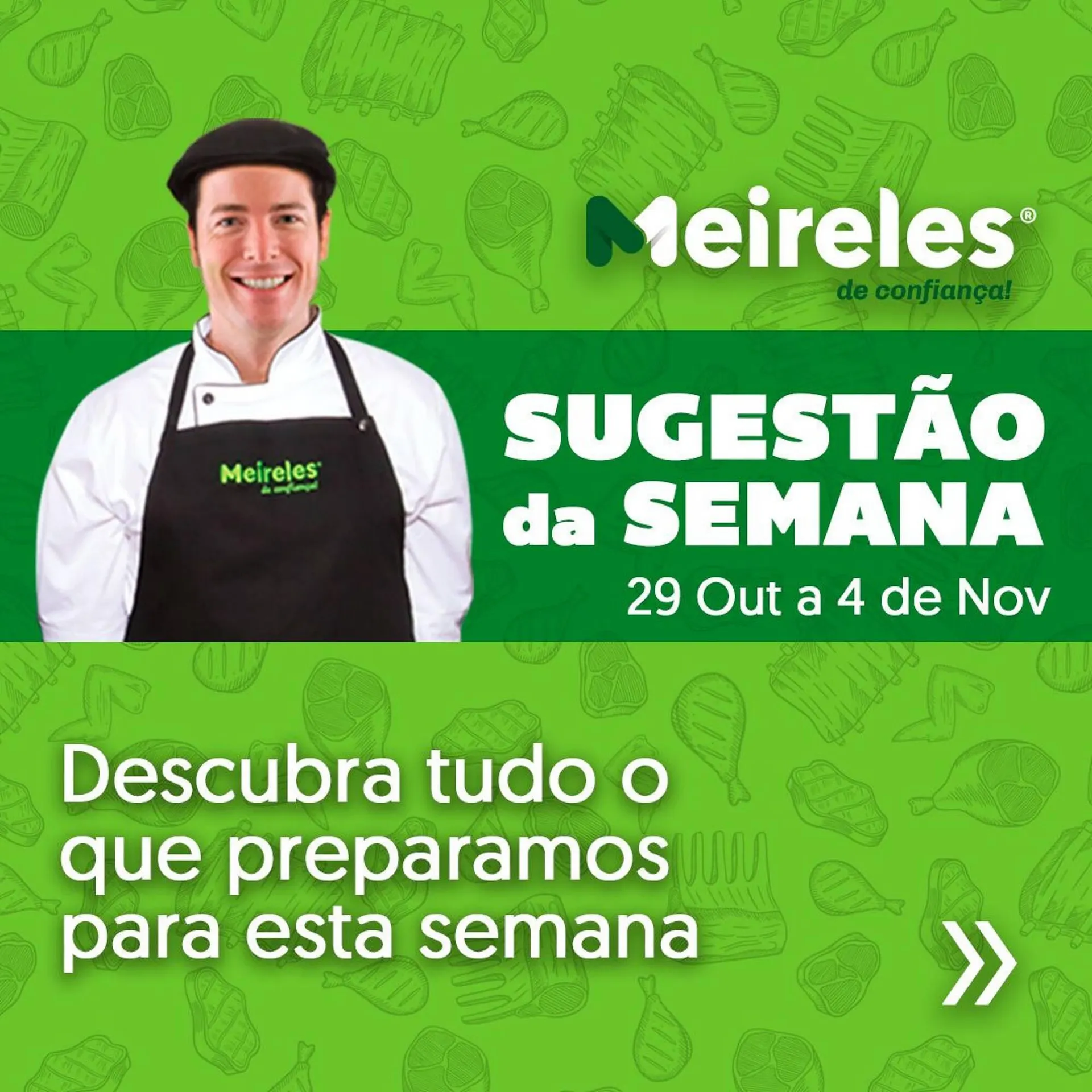 Folheto Folheto Carnes Meireles de 29 de outubro até 4 de novembro 2024 - Pagina 1