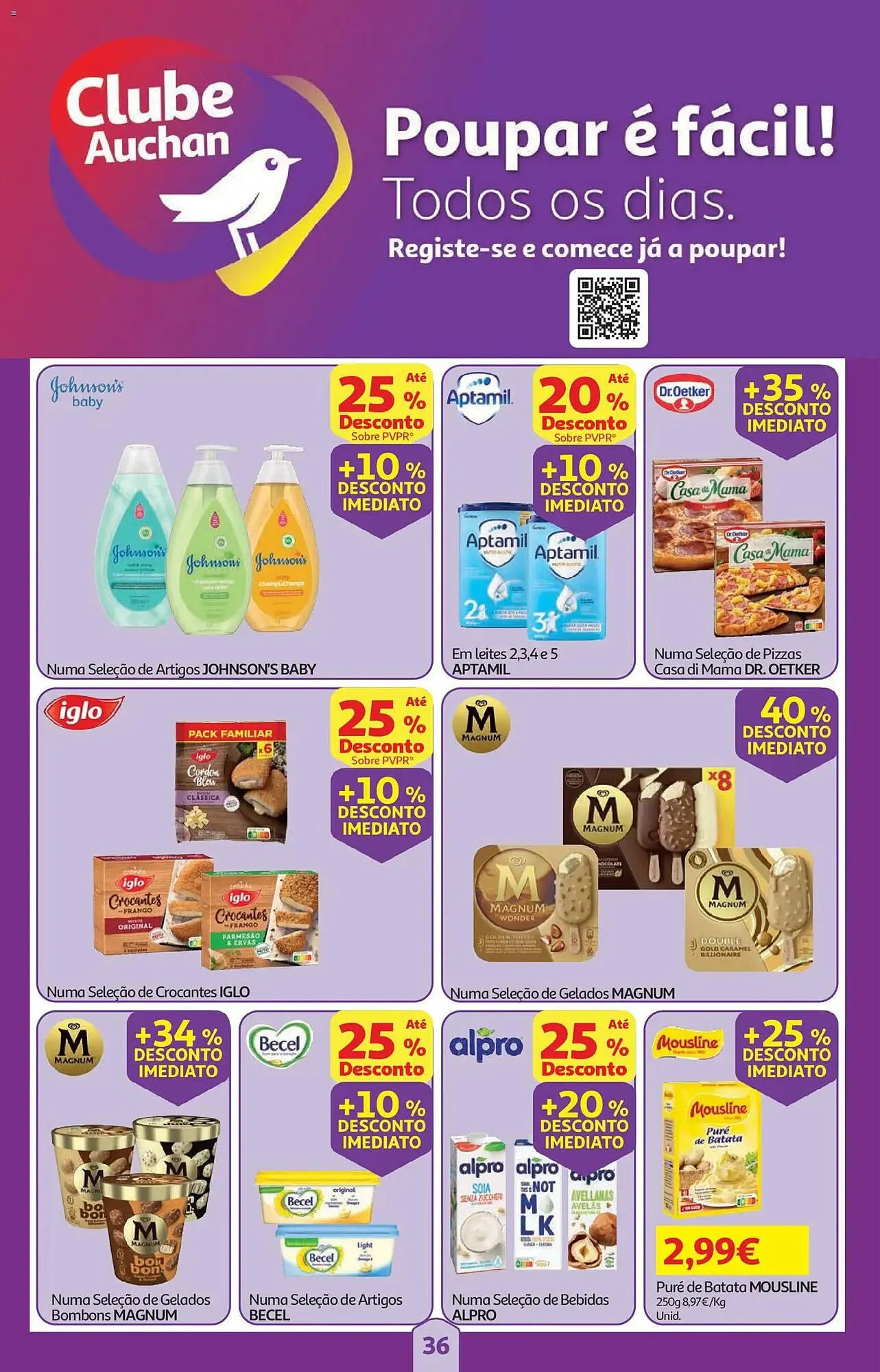 Folheto Folheto Auchan de 23 de abril até 30 de abril 2026 - Pagina 36