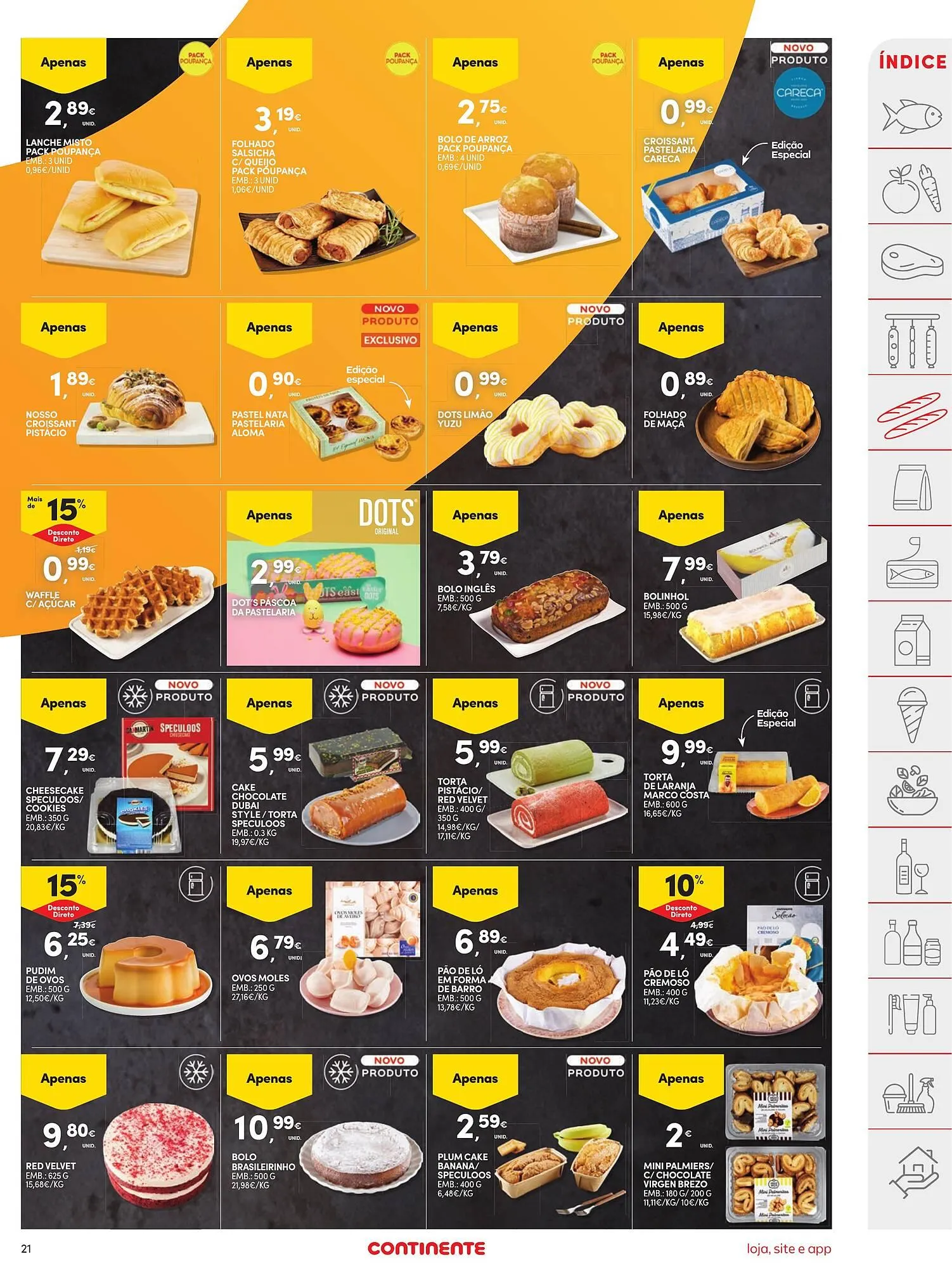 Folheto Folheto Continente de 31 de março até 6 de abril 2026 - Pagina 21