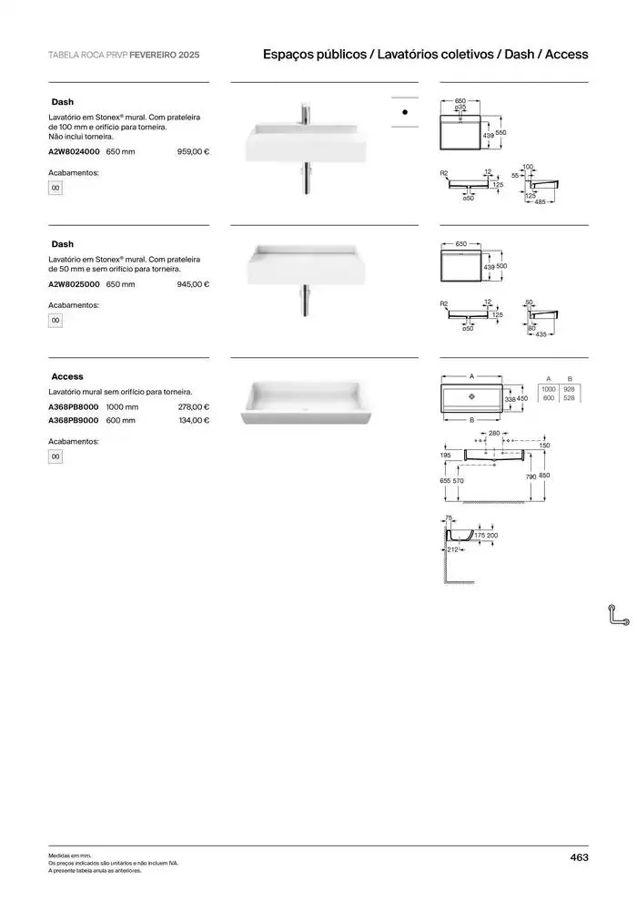 Folheto Soluções de Banho  de 6 de janeiro até 31 de dezembro 2025 - Pagina 465