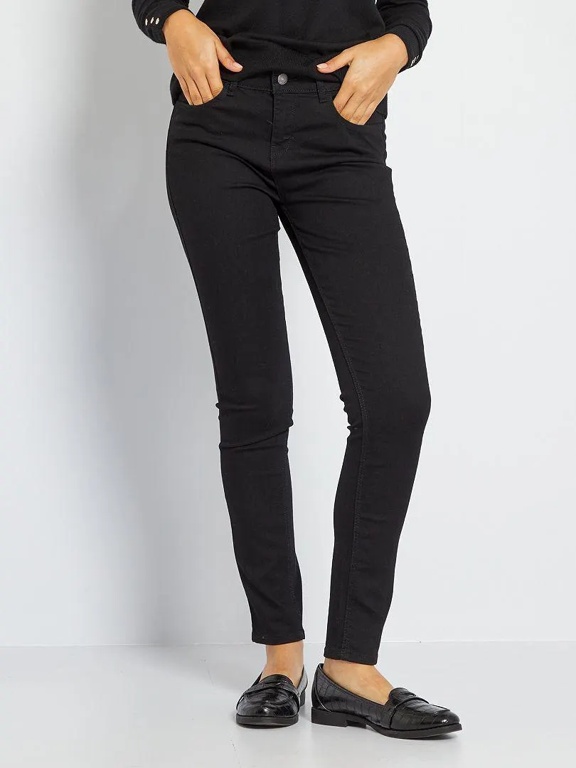 Jean skinny stretch - noir