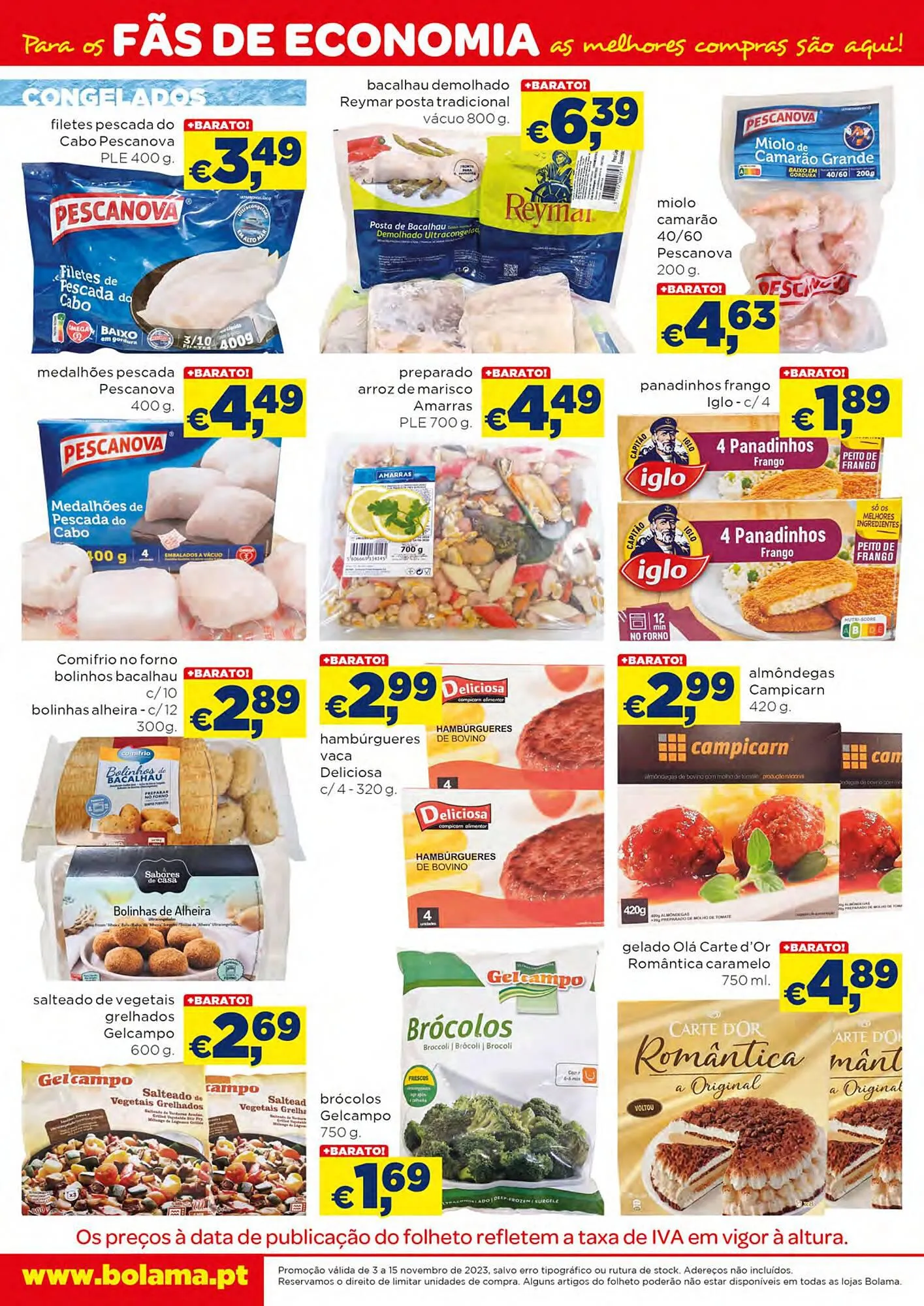 Folheto Folheto Bolama de 3 de novembro até 15 de novembro 2023 - Pagina 6