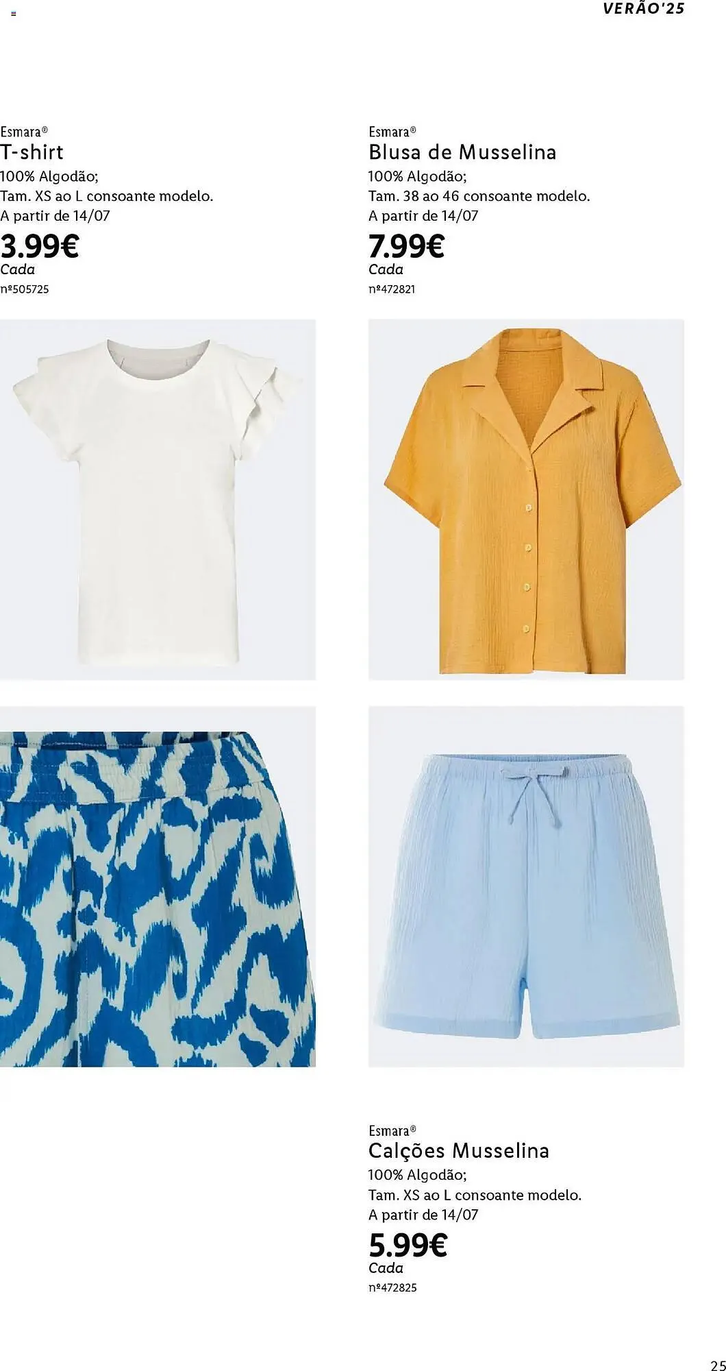 Folheto Folheto Lidl de 2 de junho até 18 de agosto 2025 - Pagina 25