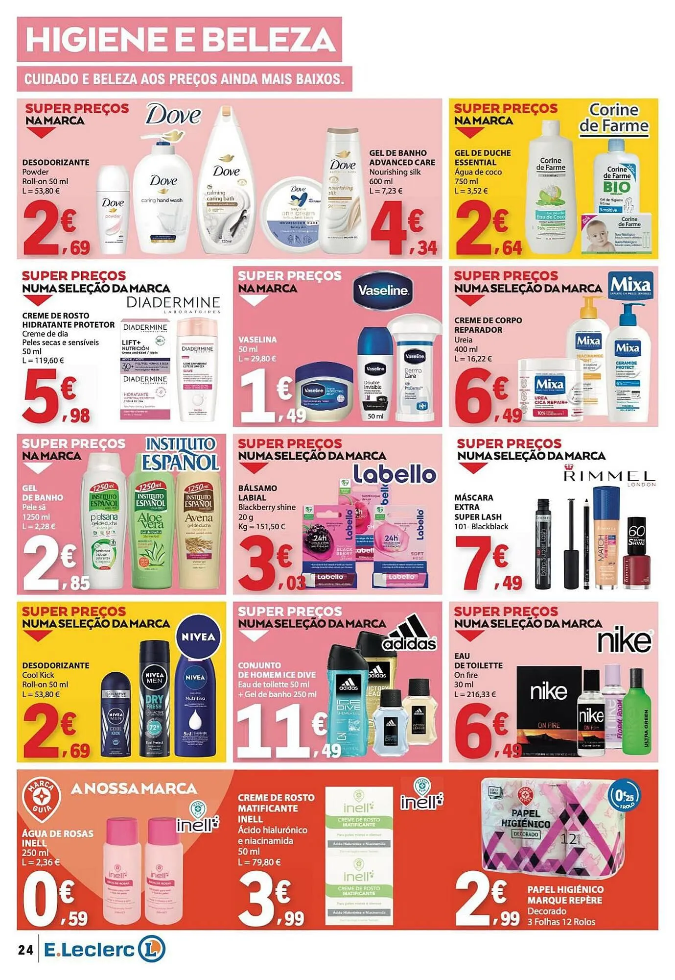 Folheto Folheto E.Leclerc de 5 de fevereiro até 11 de fevereiro 2026 - Pagina 24