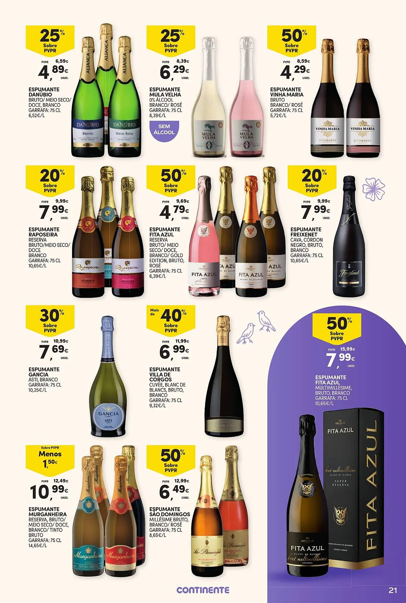 Folheto Folheto Continente de 17 de março até 5 de abril 2026 - Pagina 21