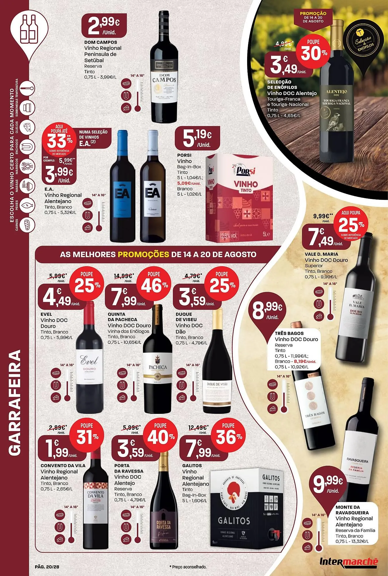 Folheto Folheto Intermarché de 14 de agosto até 20 de agosto 2025 - Pagina 20