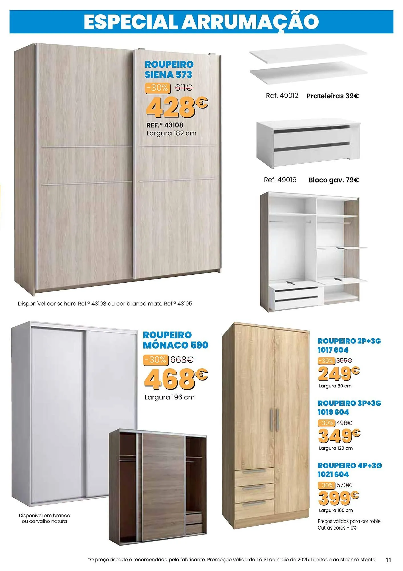 Folheto Folheto Hiper Centro do Móvel de 1 de maio até 31 de maio 2025 - Pagina 11