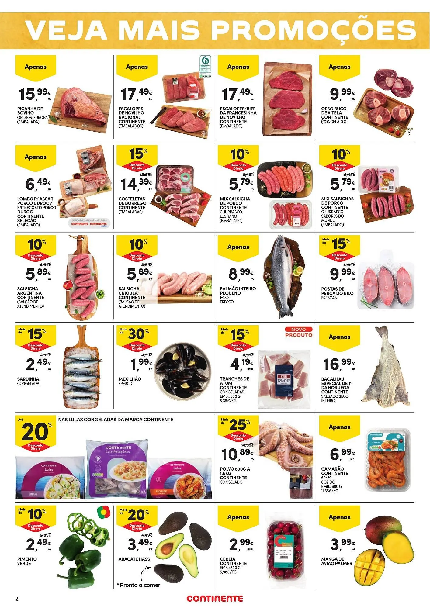Folheto Folheto Continente de 11 de julho até 14 de julho 2025 - Pagina 2