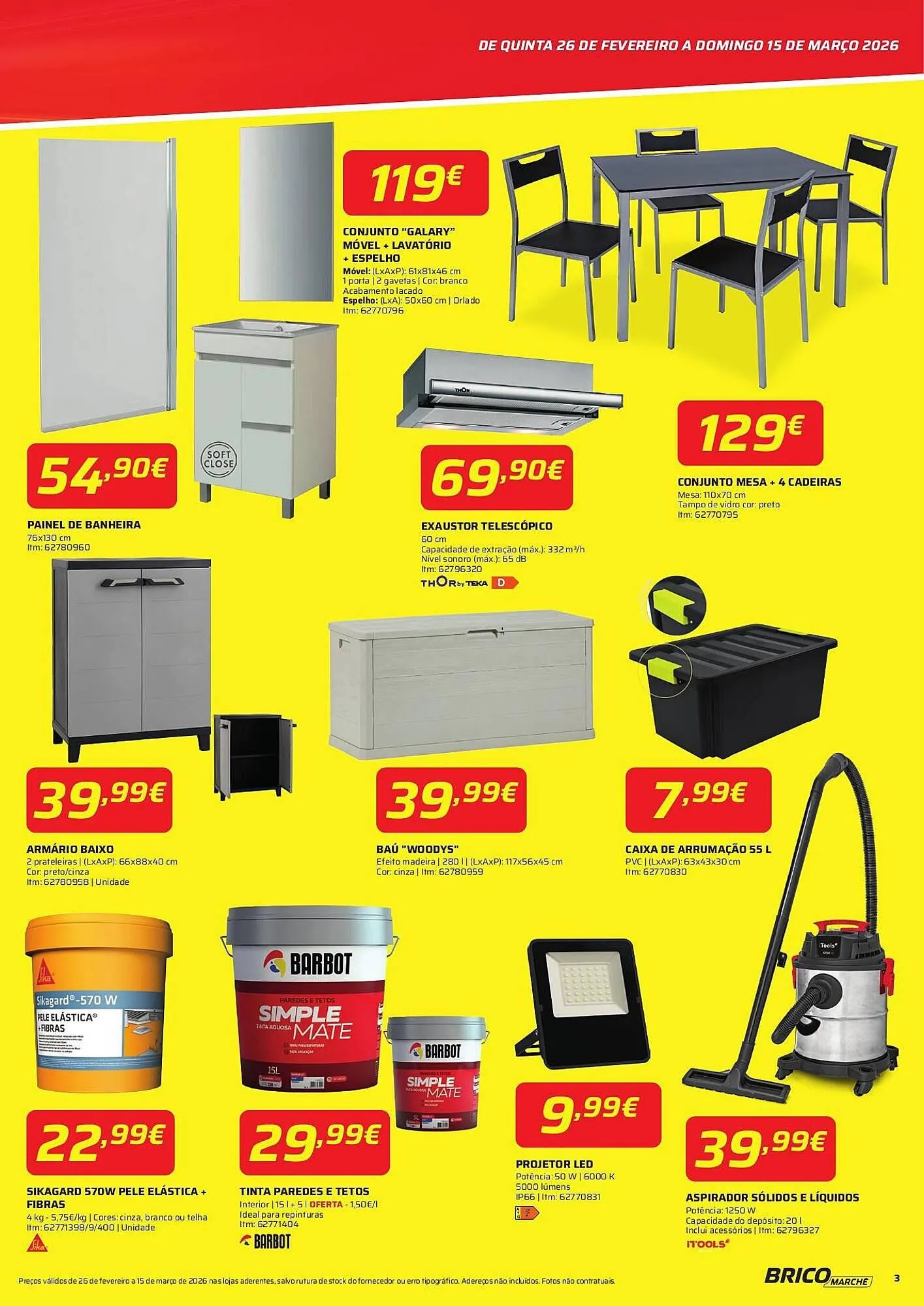 Folheto Folheto Bricomarché de 26 de fevereiro até 15 de março 2026 - Pagina 3