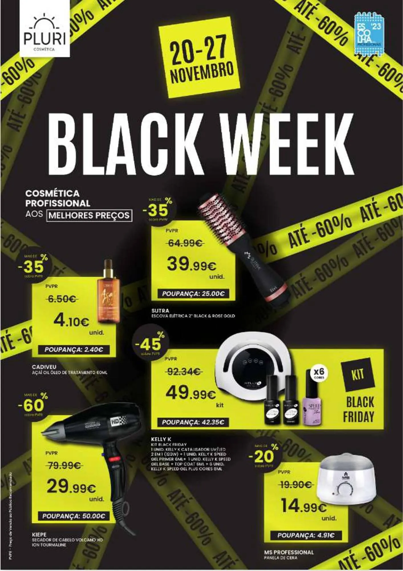 Folheto Folheto Pluricosmética de 21 de novembro até 27 de novembro 2023 - Pagina 1